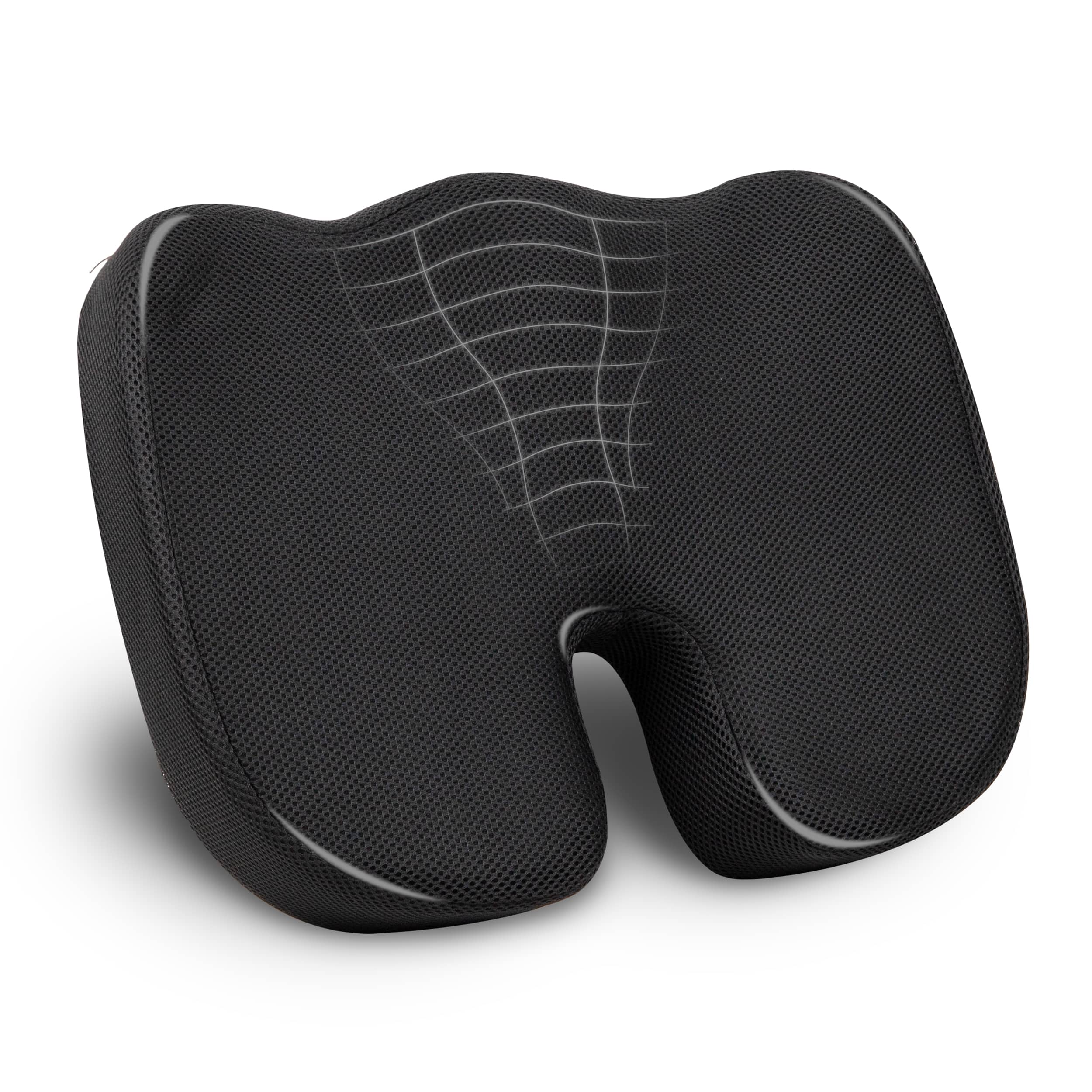 Mind Reader Memory Foam Seat Cushion with Air-Cloud Technology