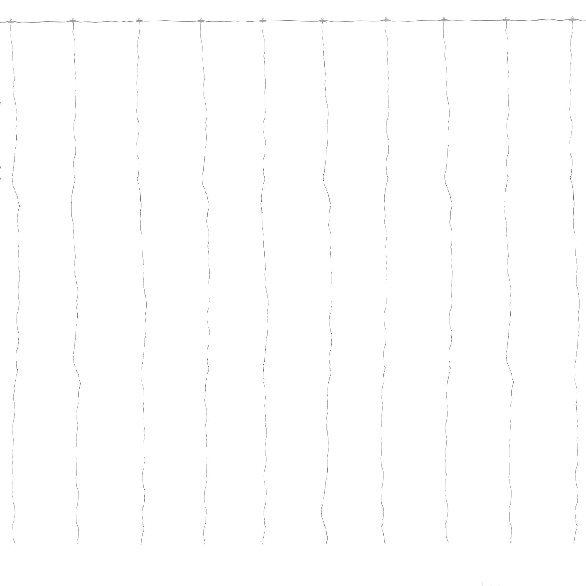 NorthLight 300ct. Warm White Multi-Function Micro Fairy LED Curtain Christmas Lights | 10 ft | Michaels®
