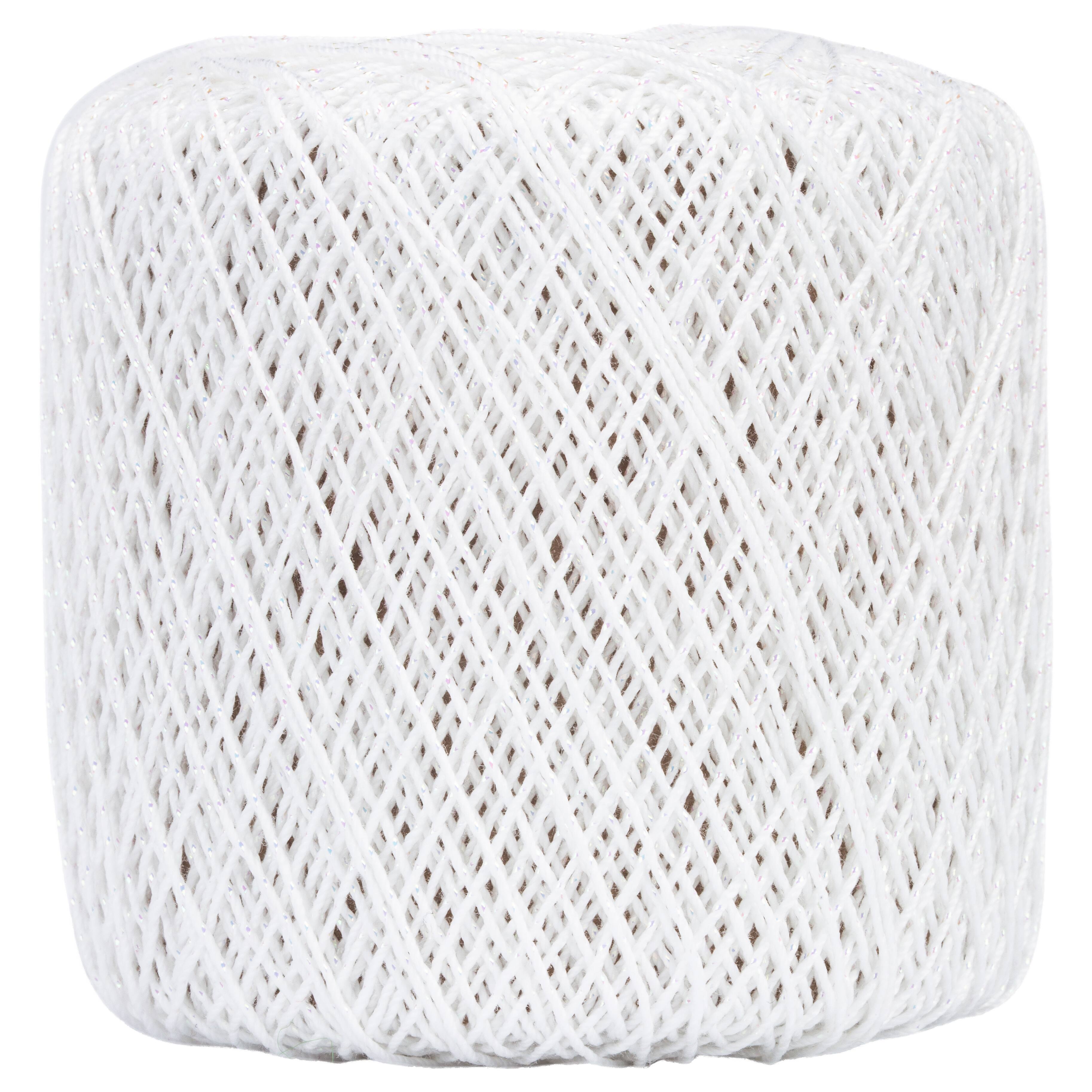 Aunt Lydia's® Metallic Cotton Crochet Thread