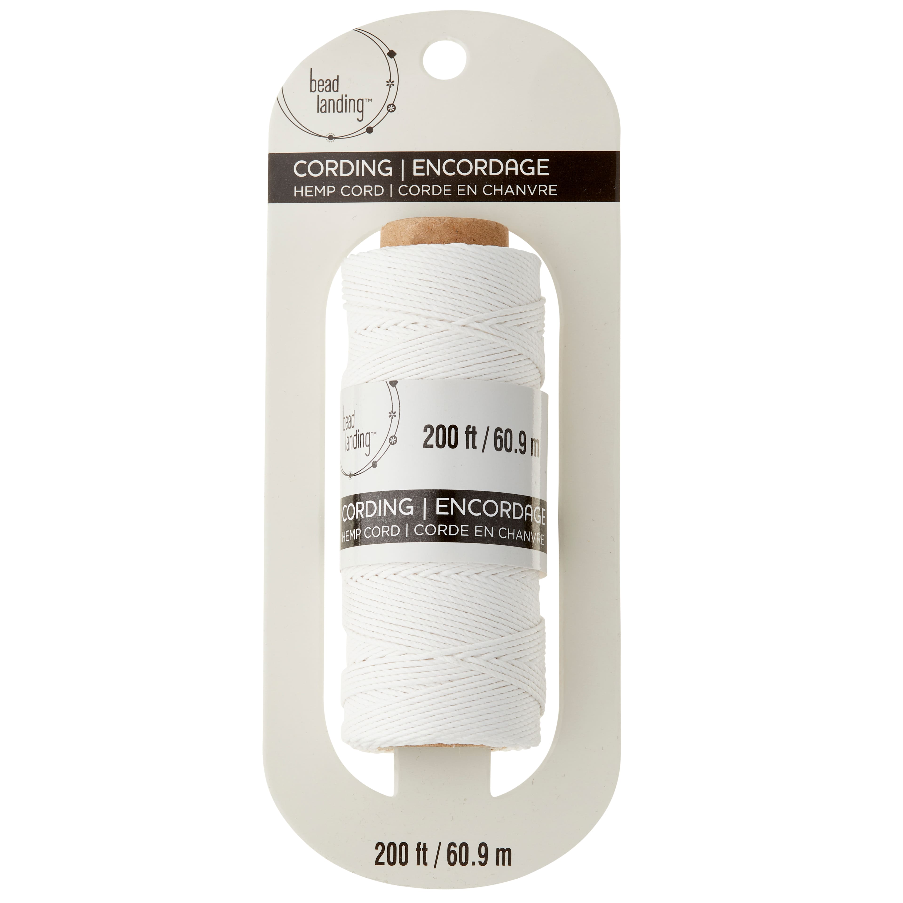 12 Pack: 20lb. White Hemp Cord Spool by Bead Landing™