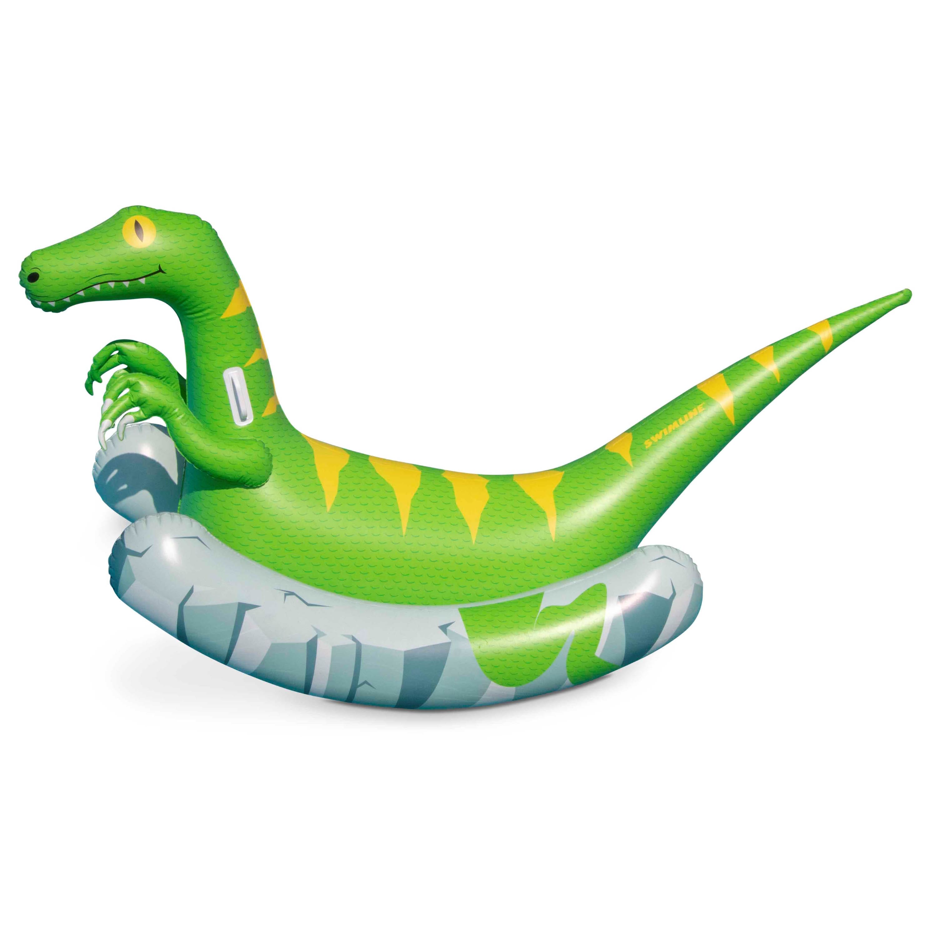 Swim Central 92" Rockin' Raptor Inflatable Pool Float