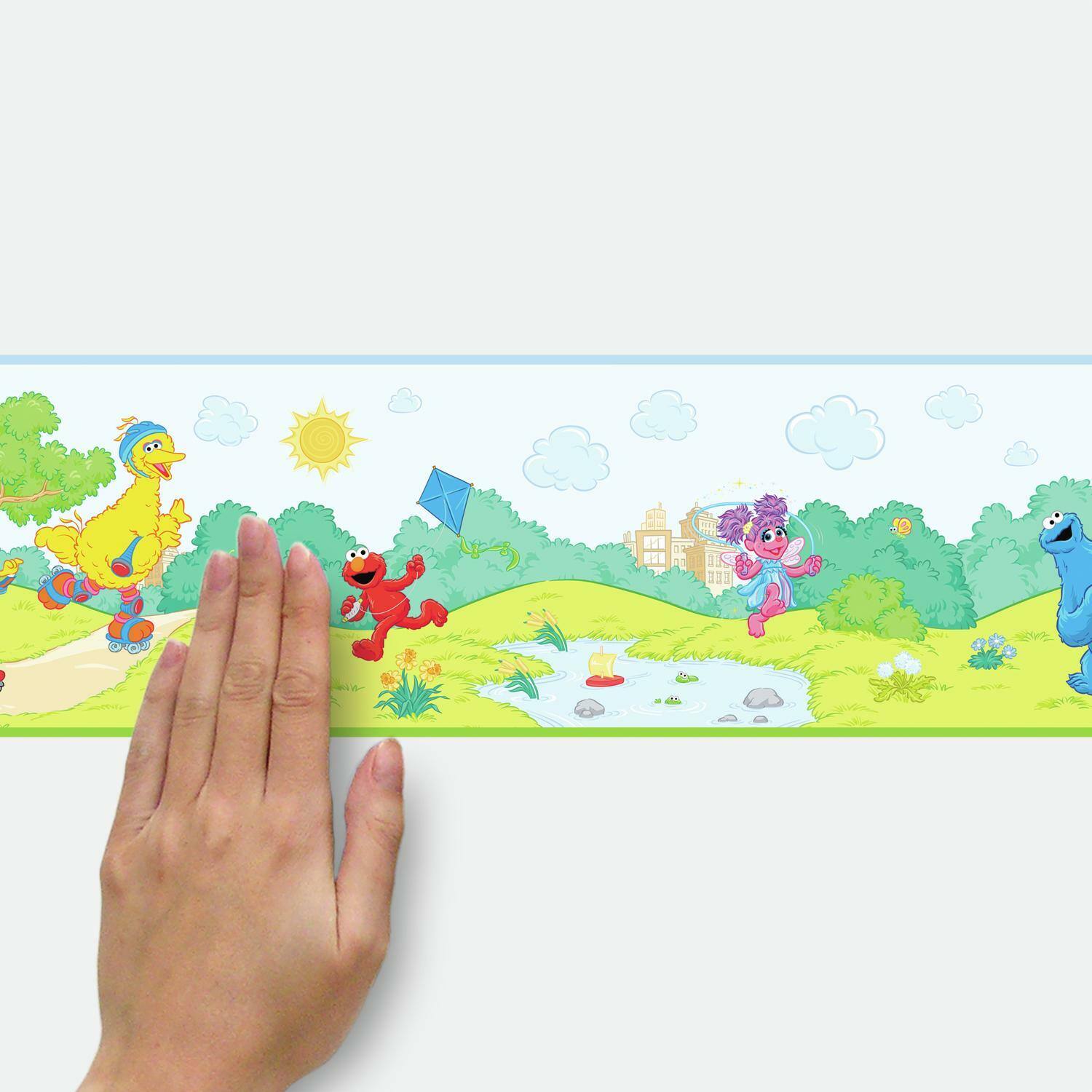 RoomMates Sesame Street Peel & Stick Border