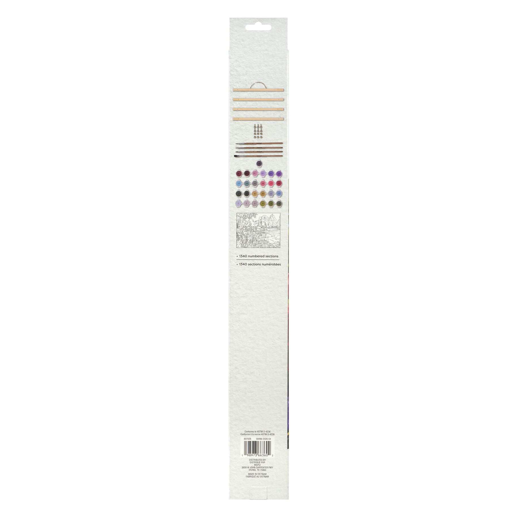 20" x 16" Fountain Paint-by-Number Kit by Artist's Loft®