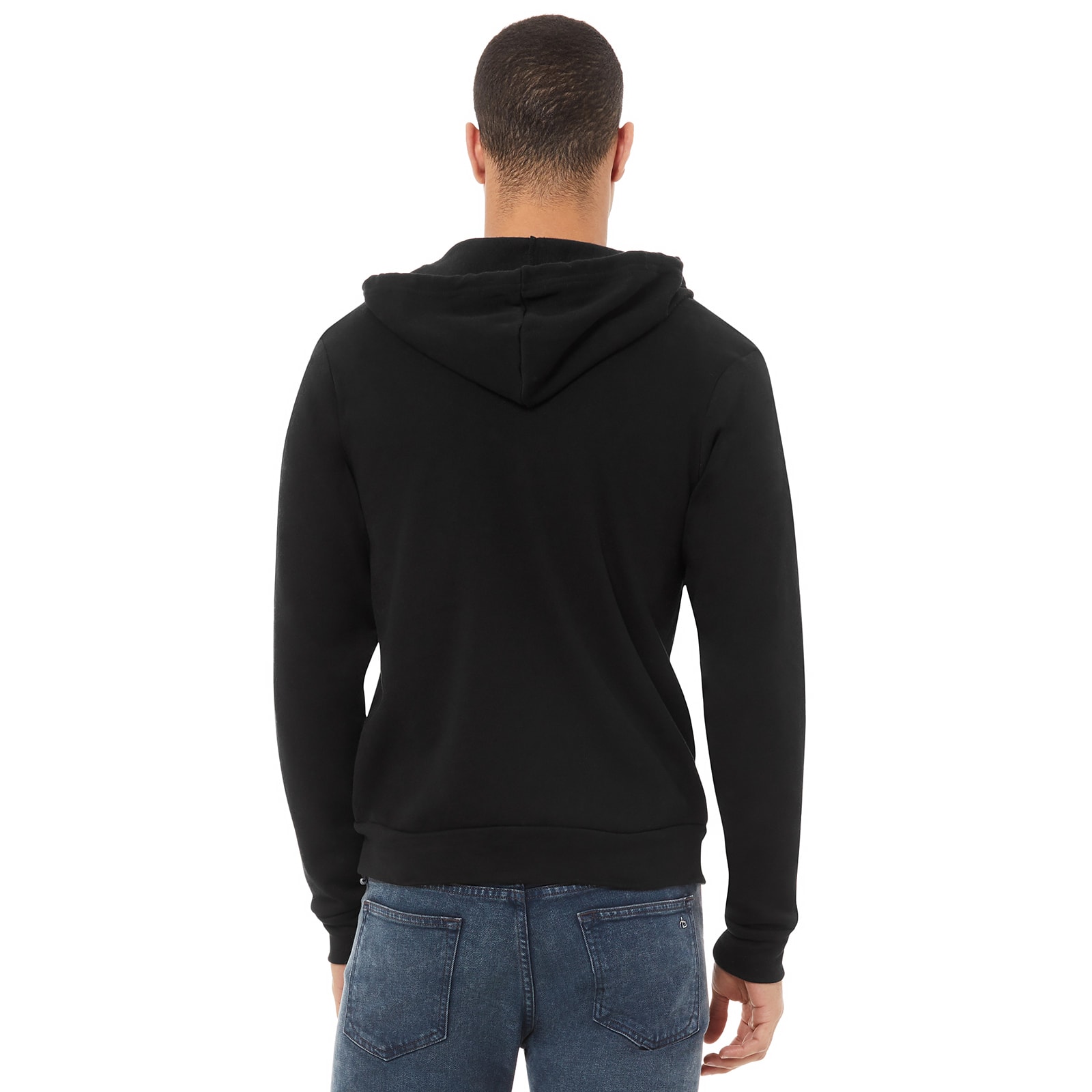 BELLA+CANVAS® Cotton Fleece Full-Zip Adult Unisex Hoodie