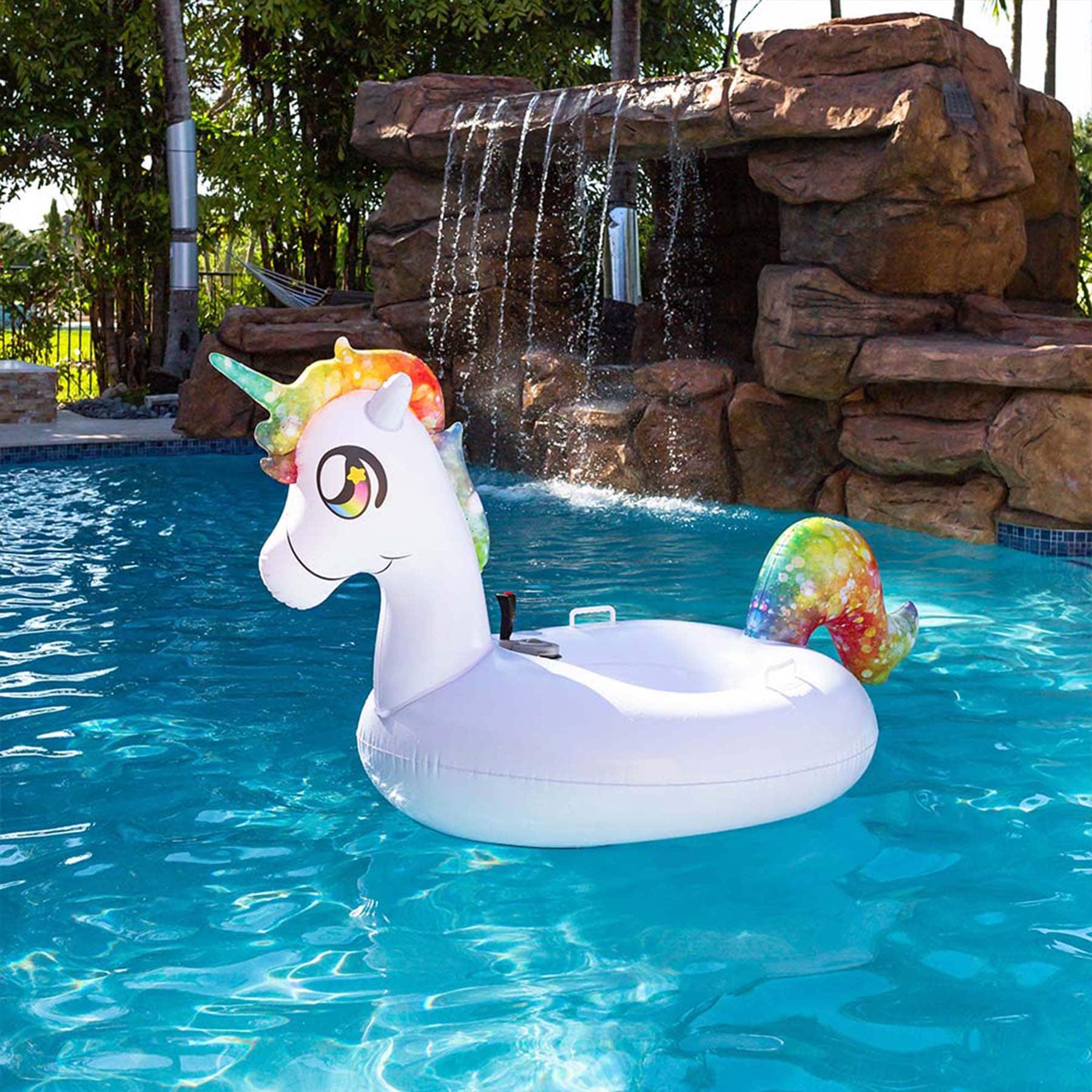 48" Special Edition White Unicorn Motorized Tube Runner