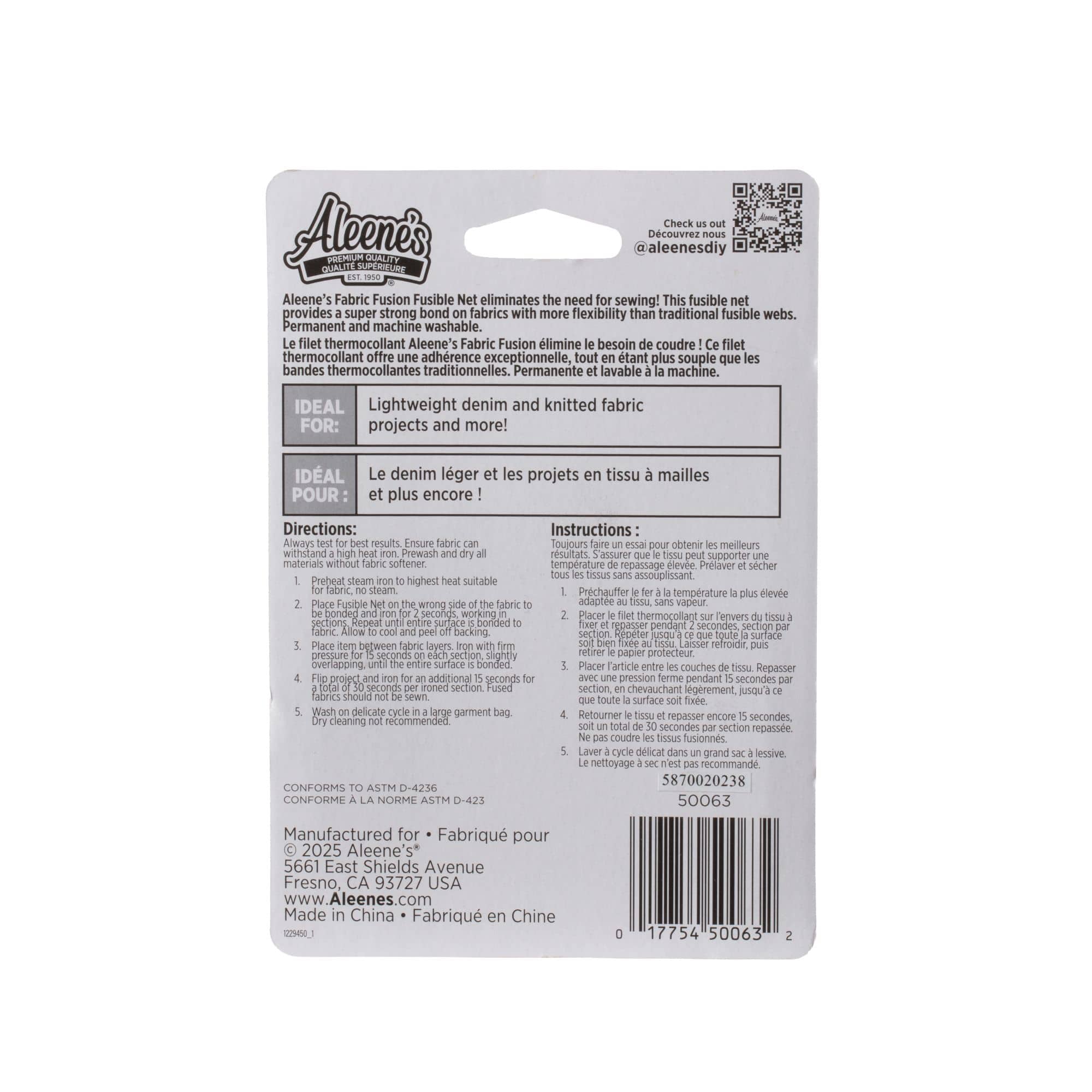 Aleene's® Fusible Ultra Heavy Duty Net