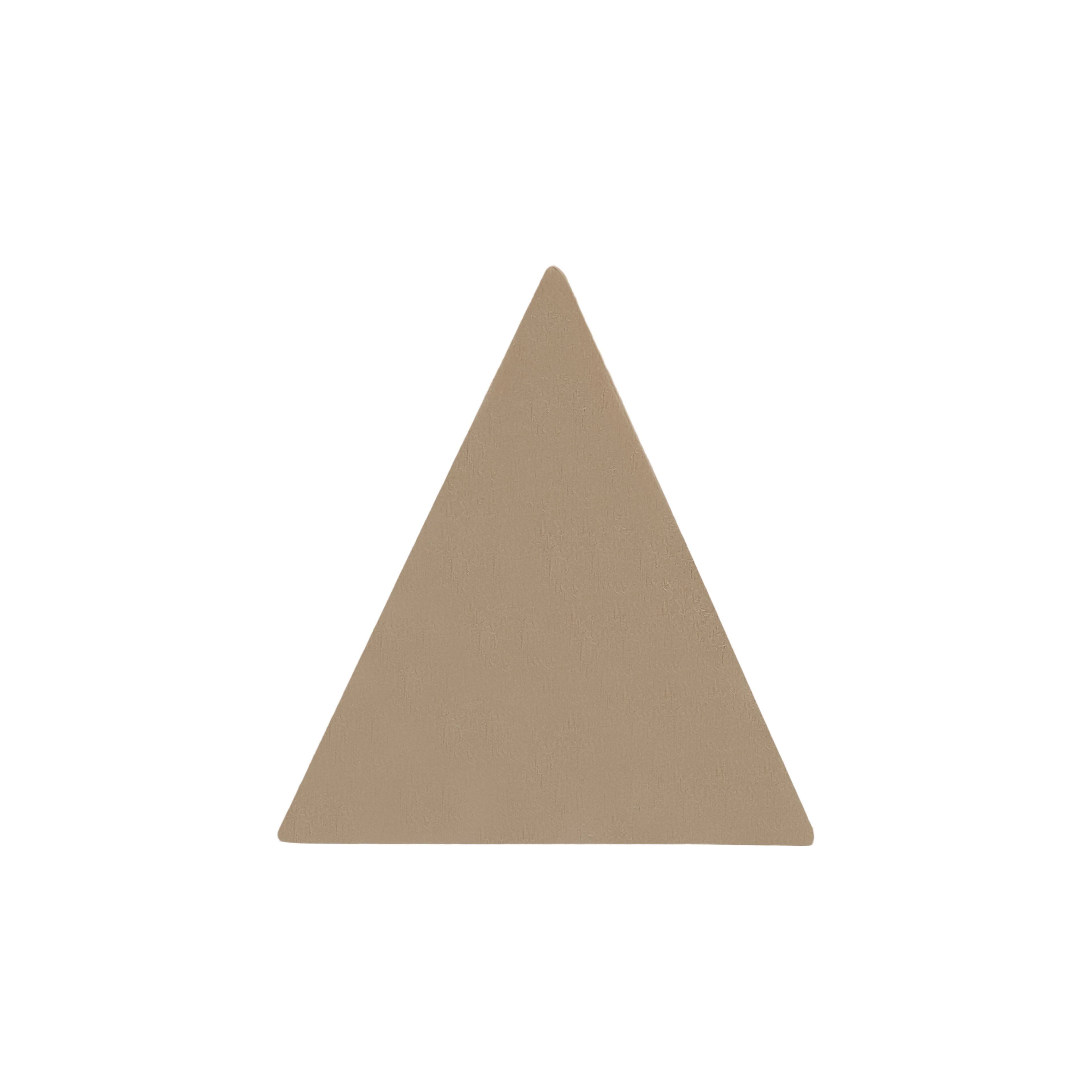 18 Pack: 3.5" Chunky Triangle Plywood Shape by Make Market®