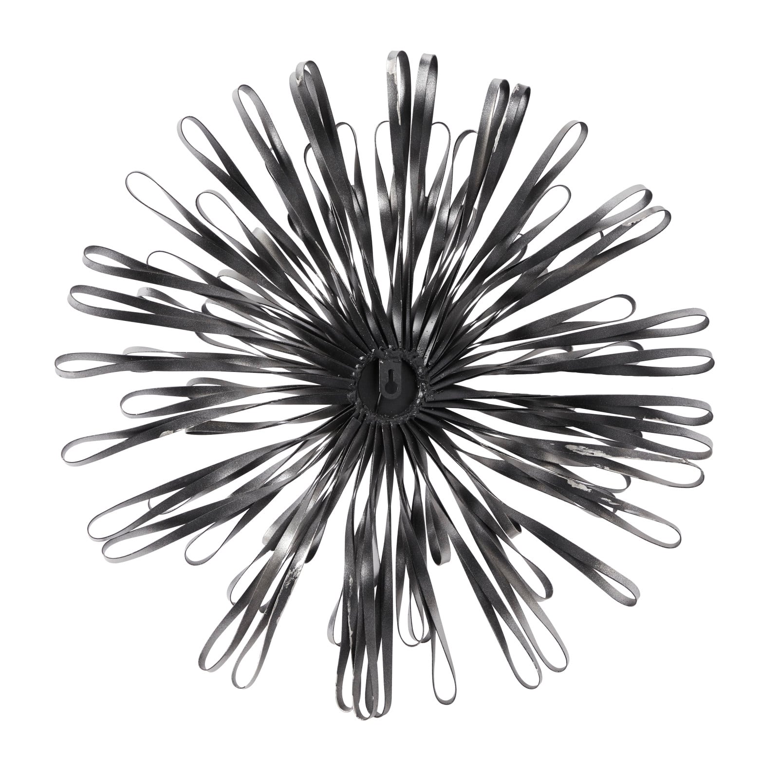 Silver Metal Modern Wall Décor Set, 18", 22" & 27"