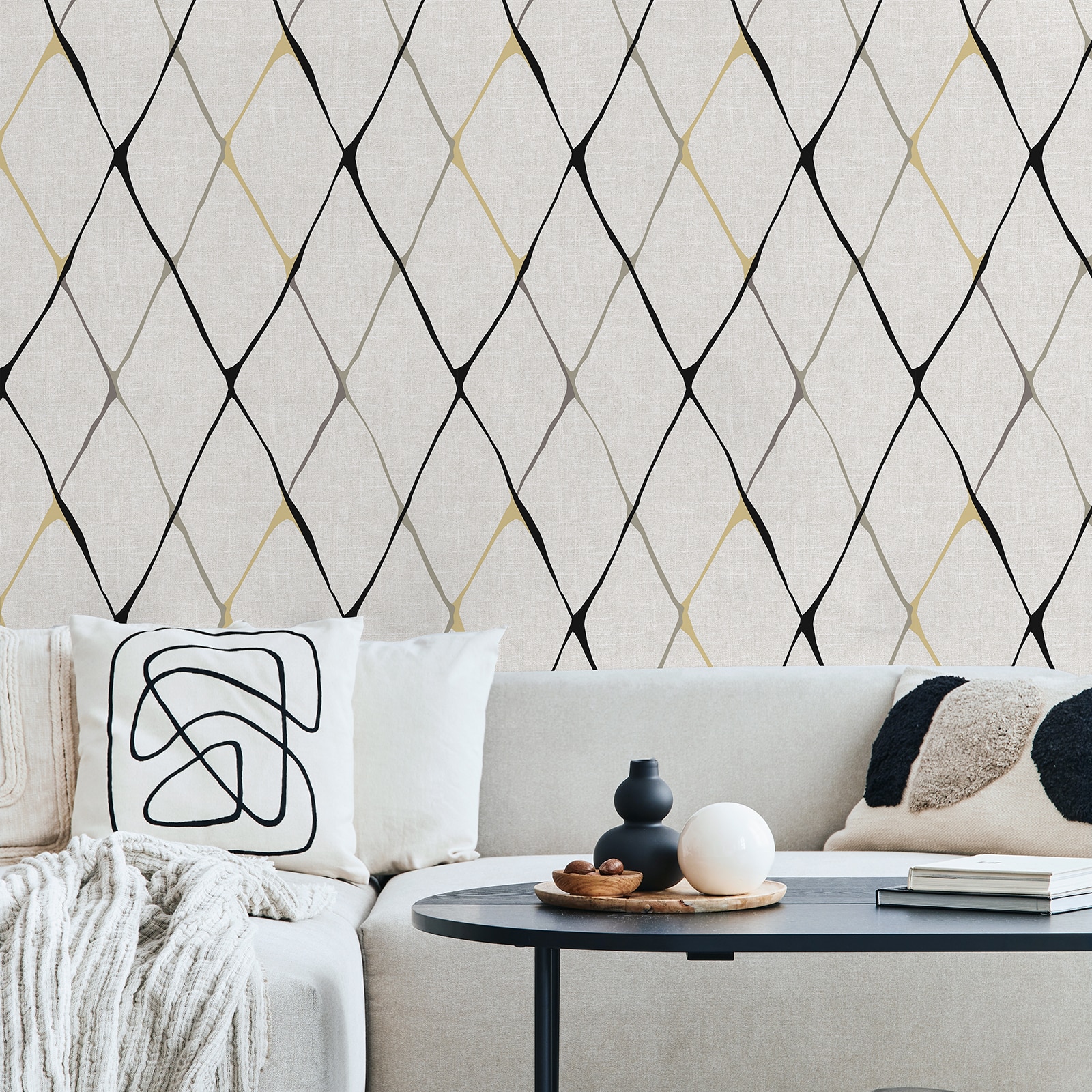 Surface Style Diamondlike Peel & Stick Wallpaper