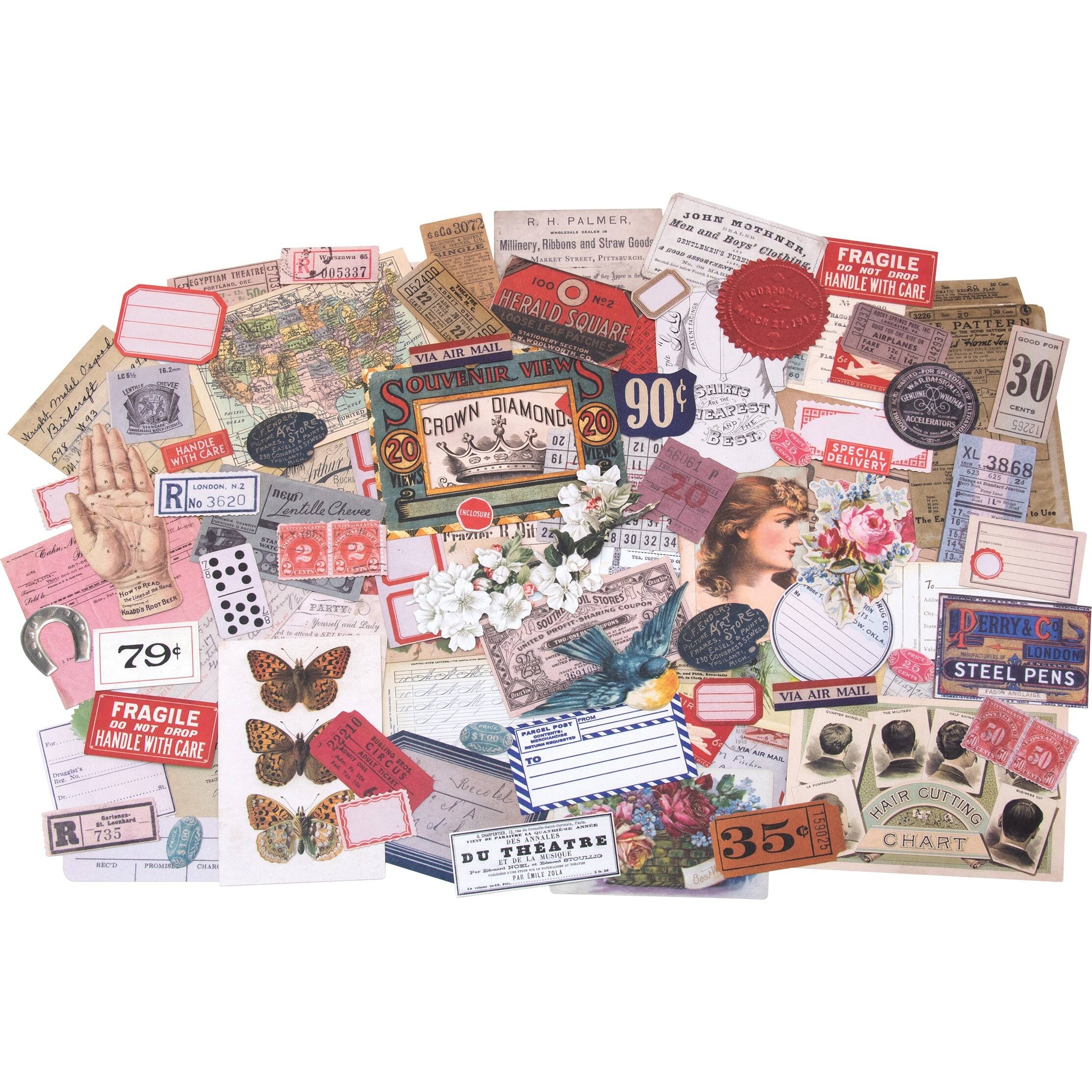 Idea-Ology Ephemera Pack-Keepsakes