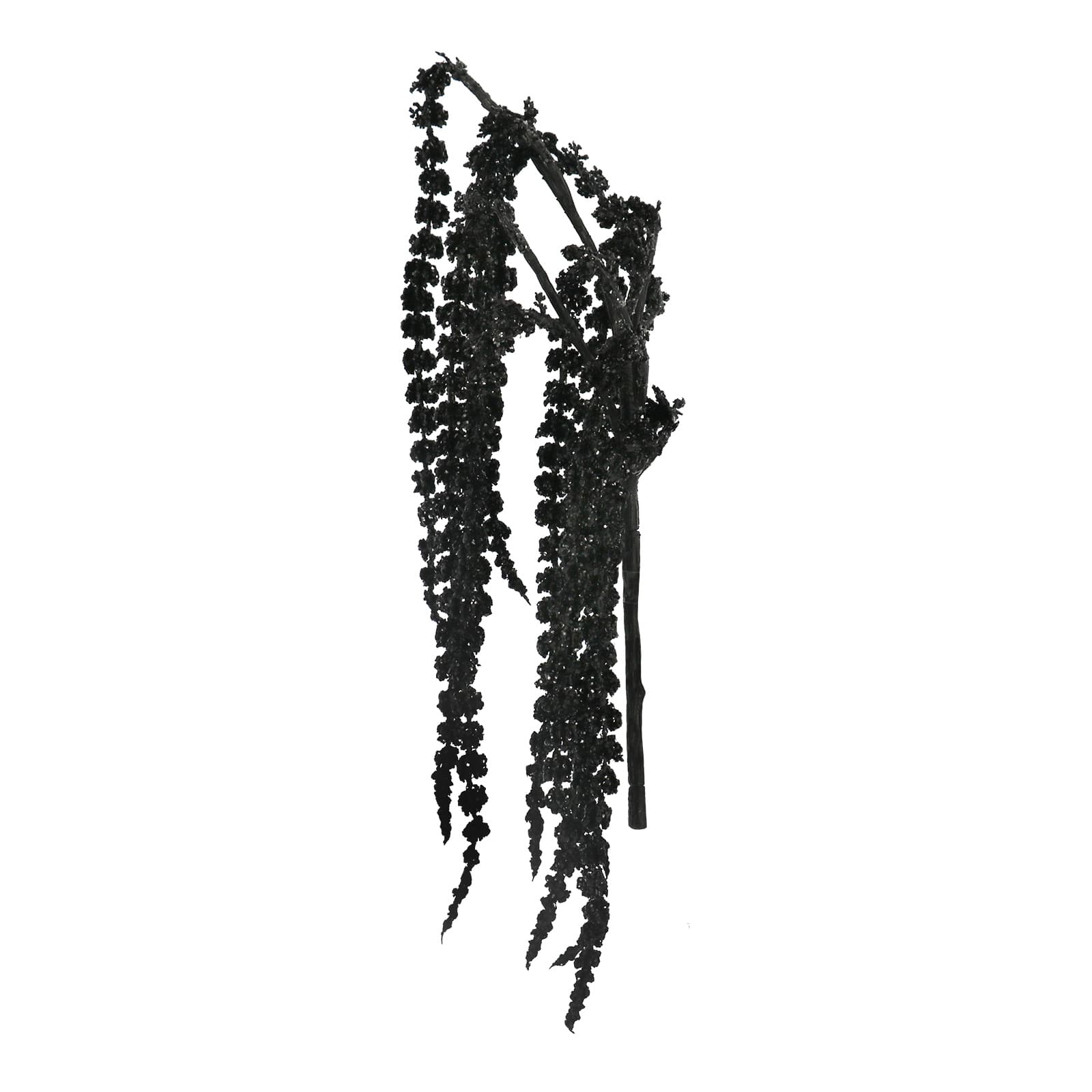 13" Black Amaranth with Glitter Dripping Bush by Ashland®