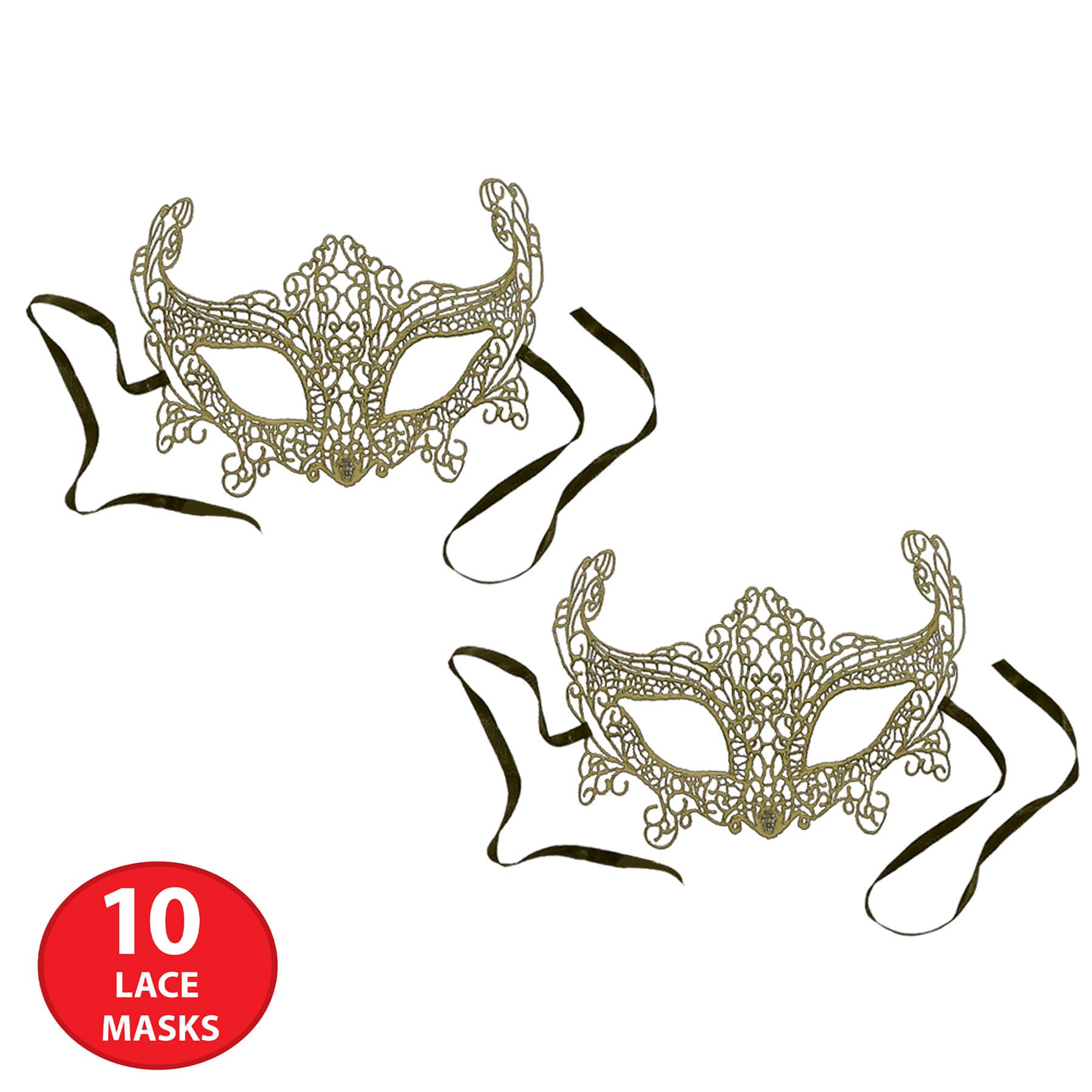 Beistle Midnight Masquerade Party Favor Kit for 50