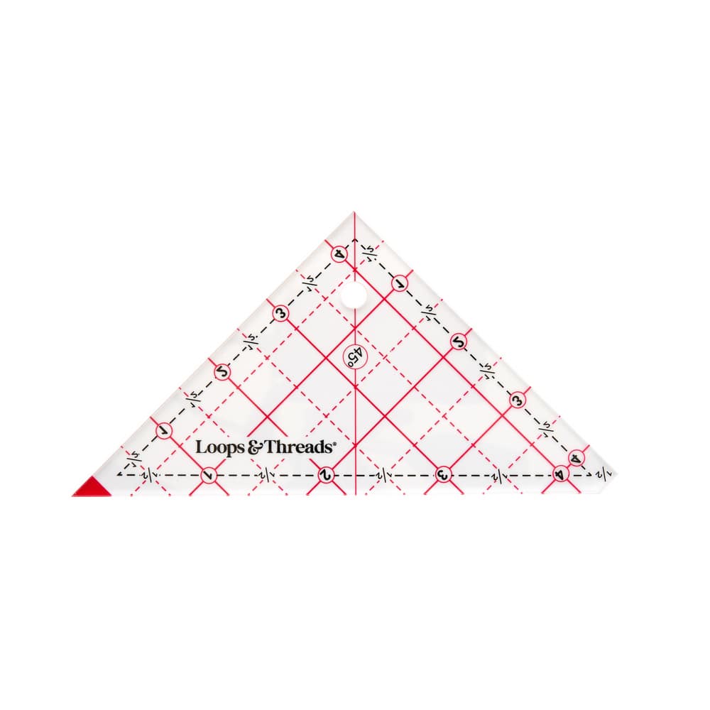 4.5" Triangle Quilting Template by Loops & Threads®