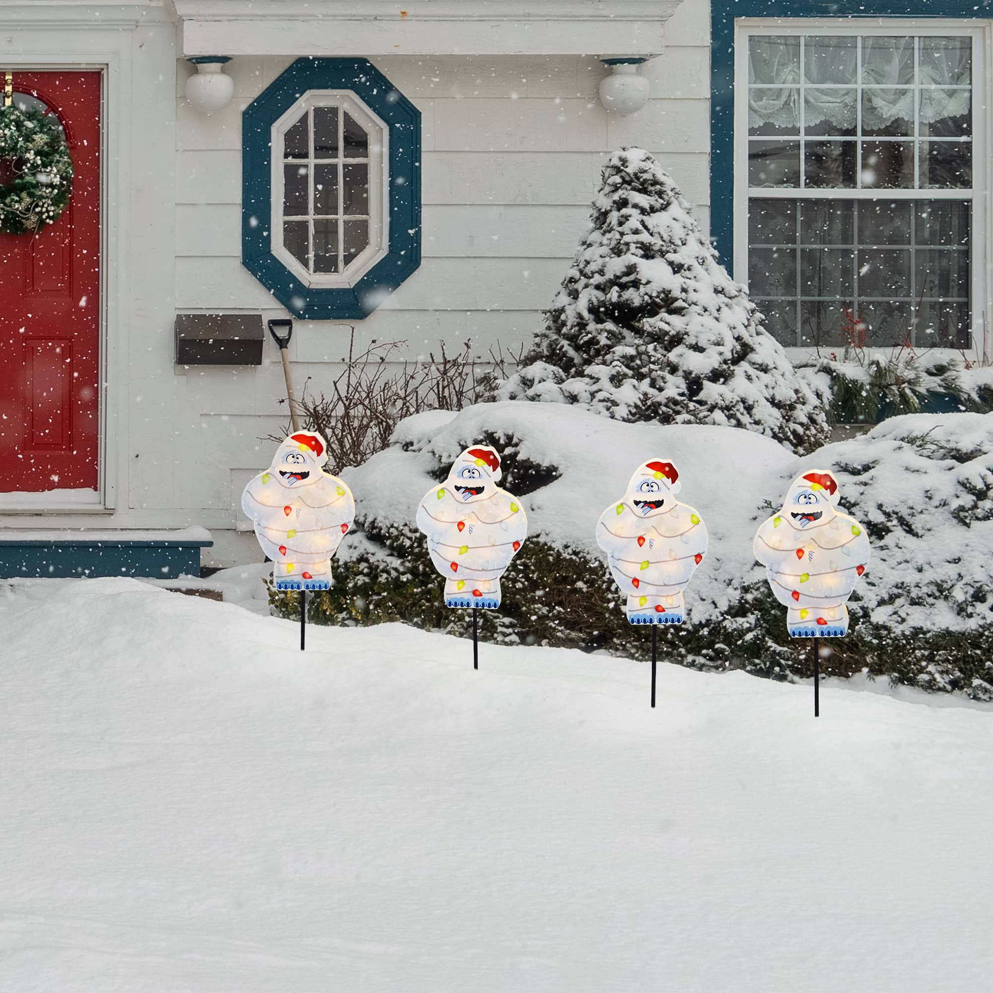 Rudolph the Red-Nosed Reindeer & the Island of Misfit Toys 14" Bumble Pathway Markers, 4ct.