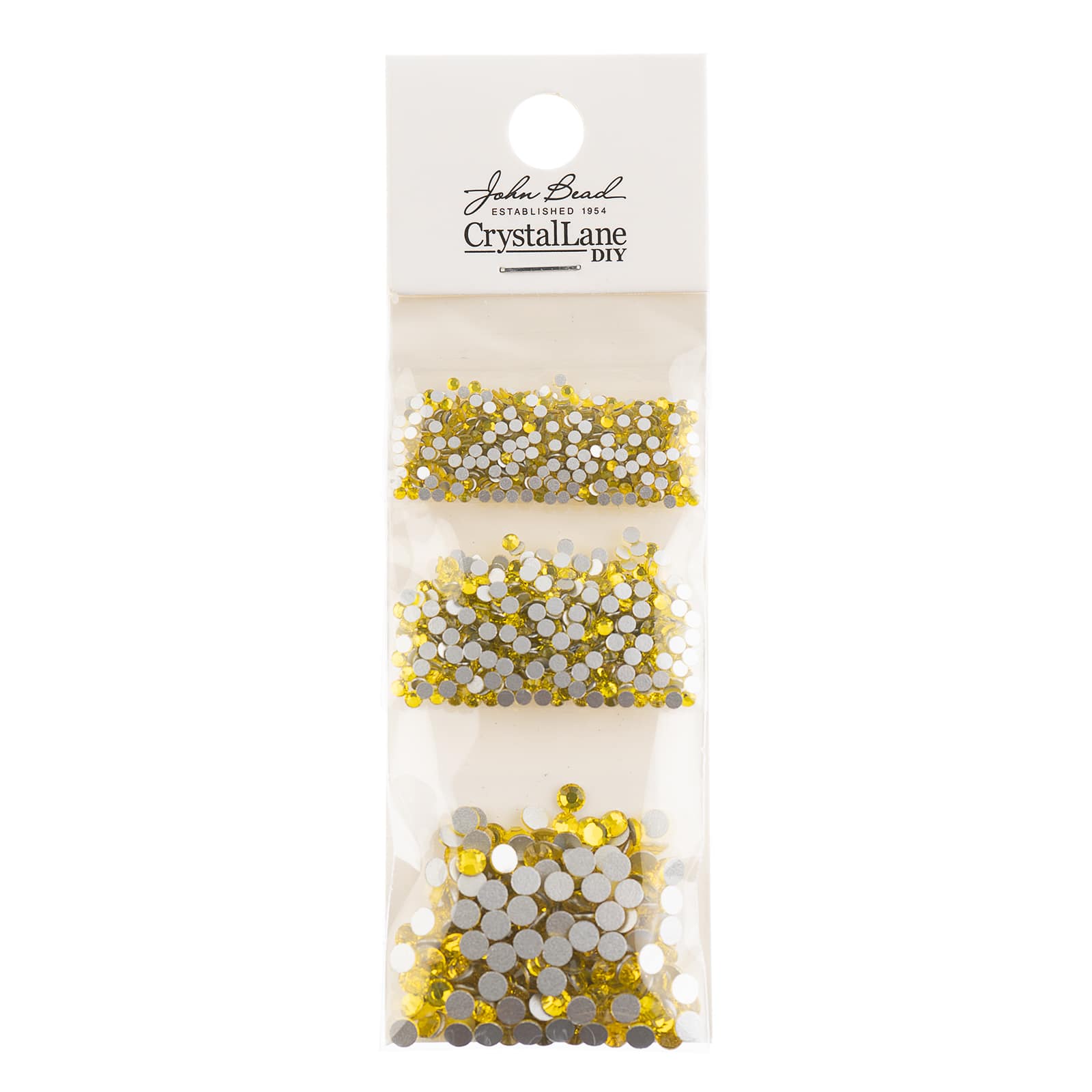 Crystal Lane DIY Assorted Glass Round Flatback Rhinestones Combo