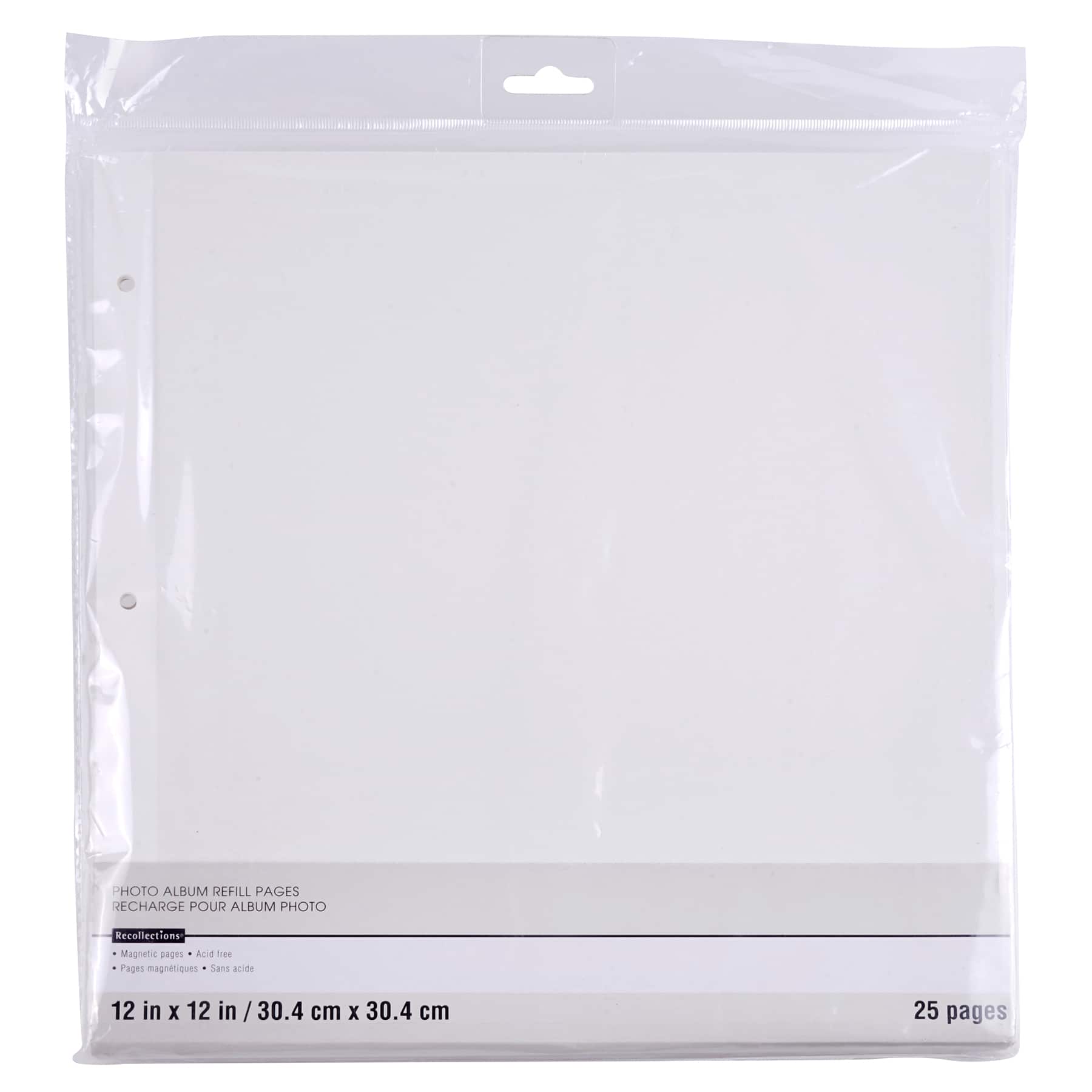 Photo Album Magnetic Refill Pages by Recollections™, 12" x 12"