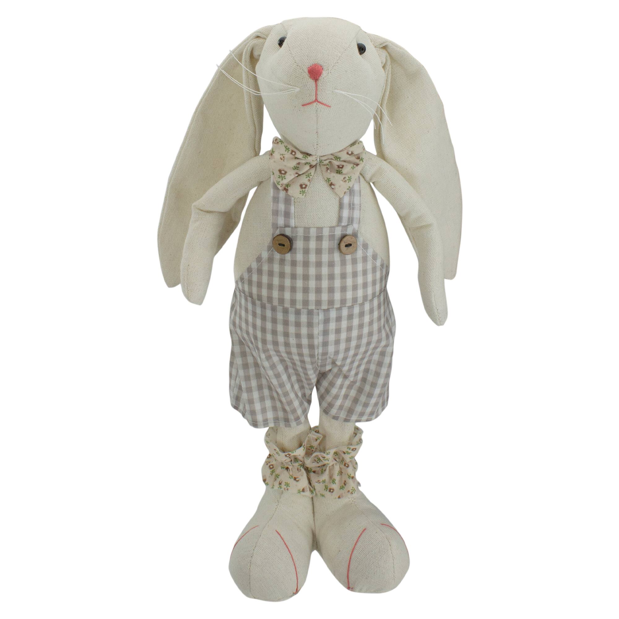14.5" Standing Boy Easter Bunny Spring Figure