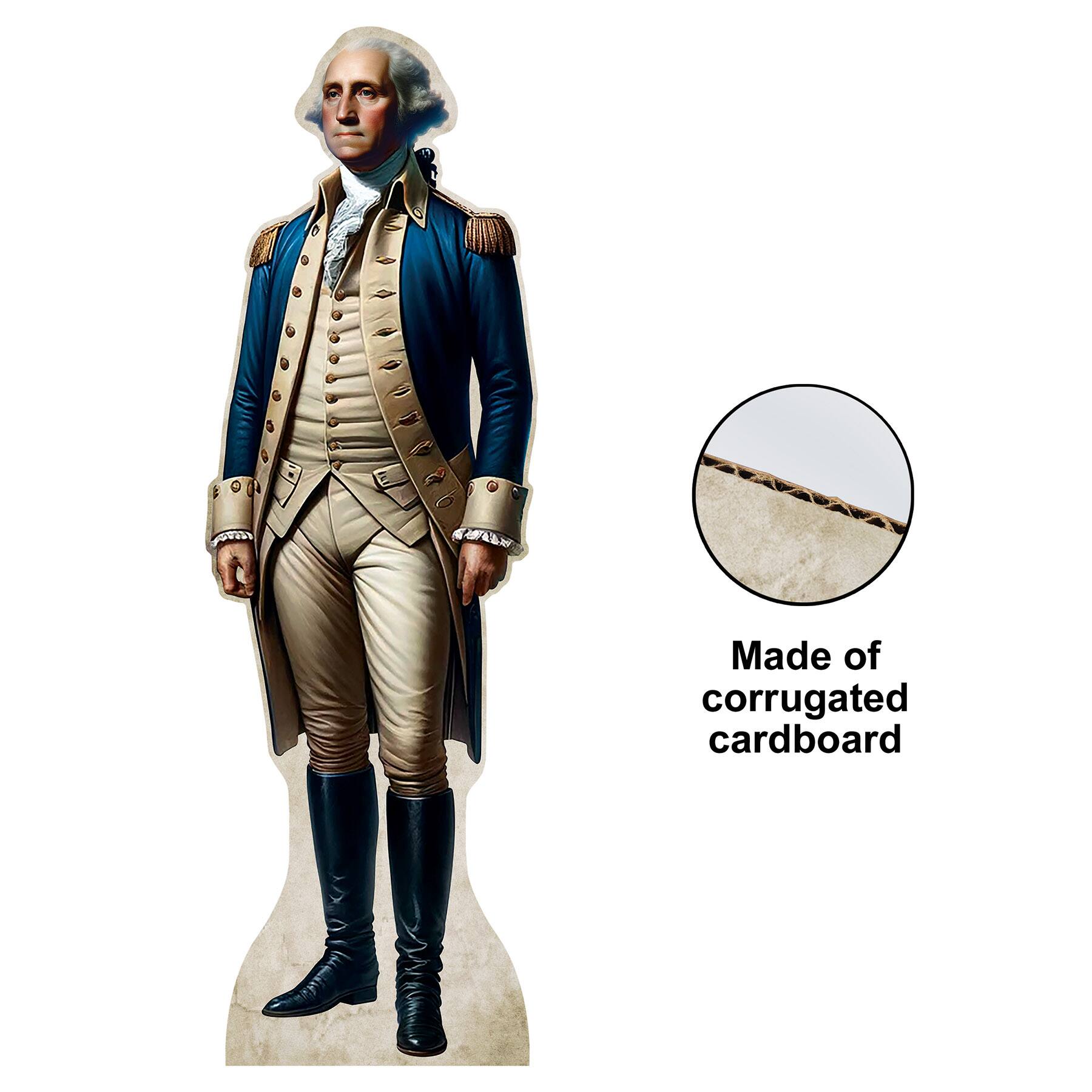 Beistle 23" x 6ft. George Washington Standup