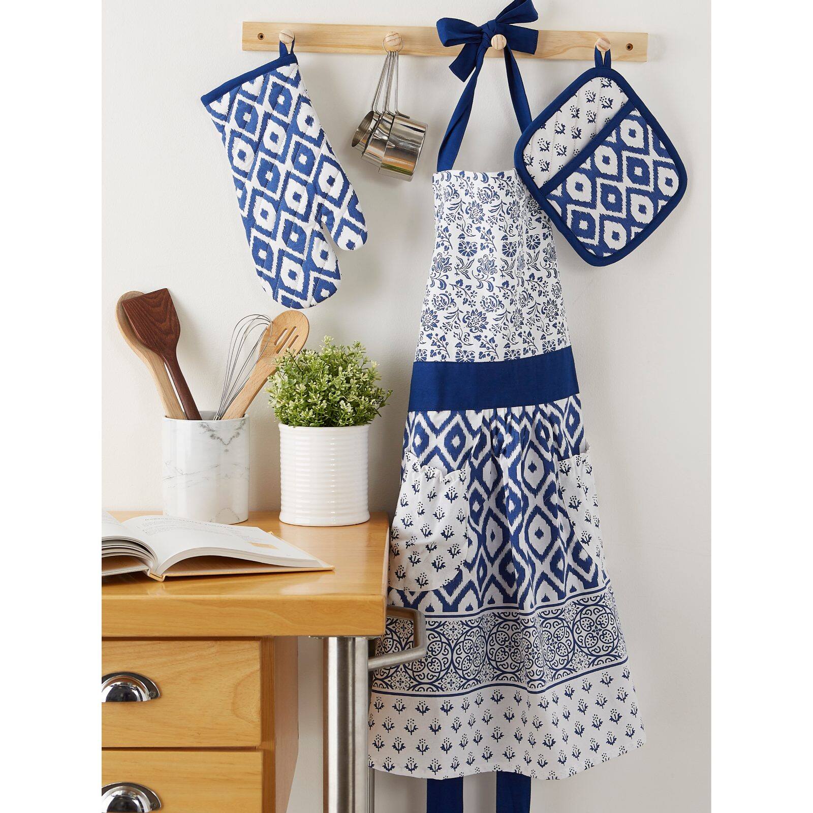 DII® Blue Market Chef Apparel Set