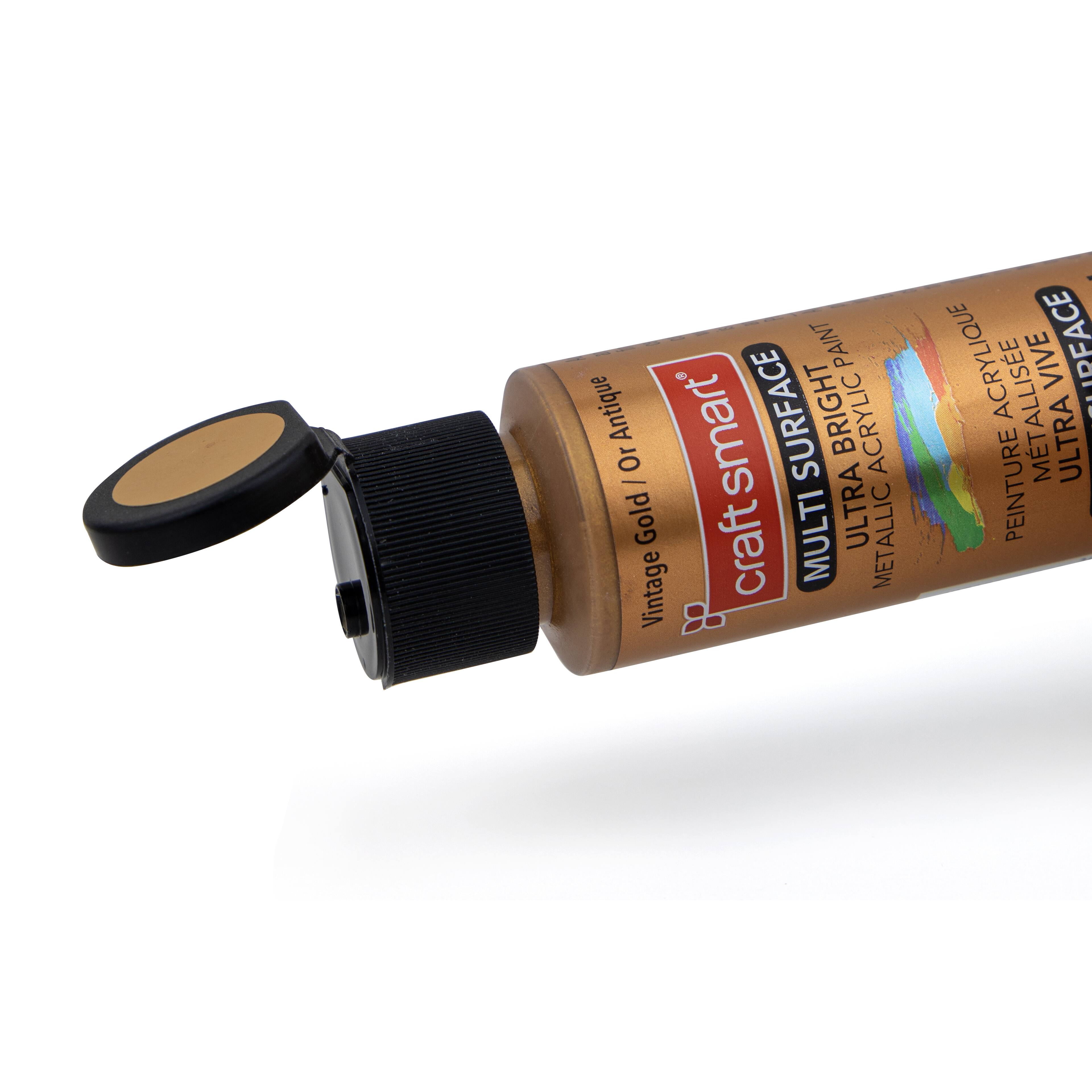 12 Pack: Premium Ultra Bright Metallic Paint by Craft Smart®