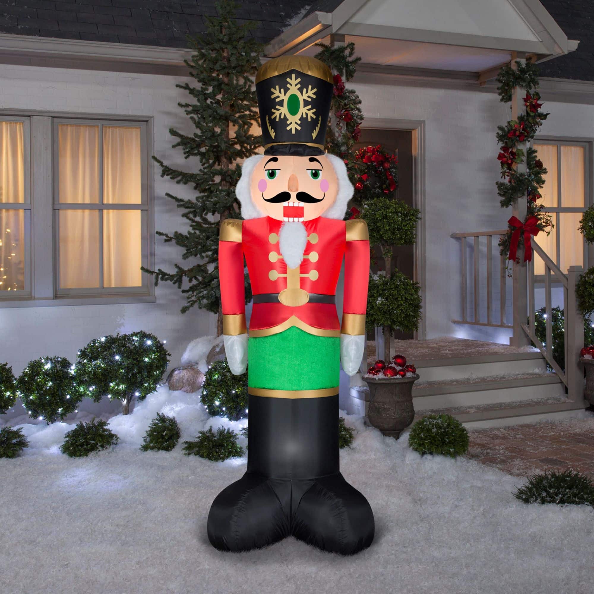 8ft. Airblown® Inflatable Luxe Nutcracker