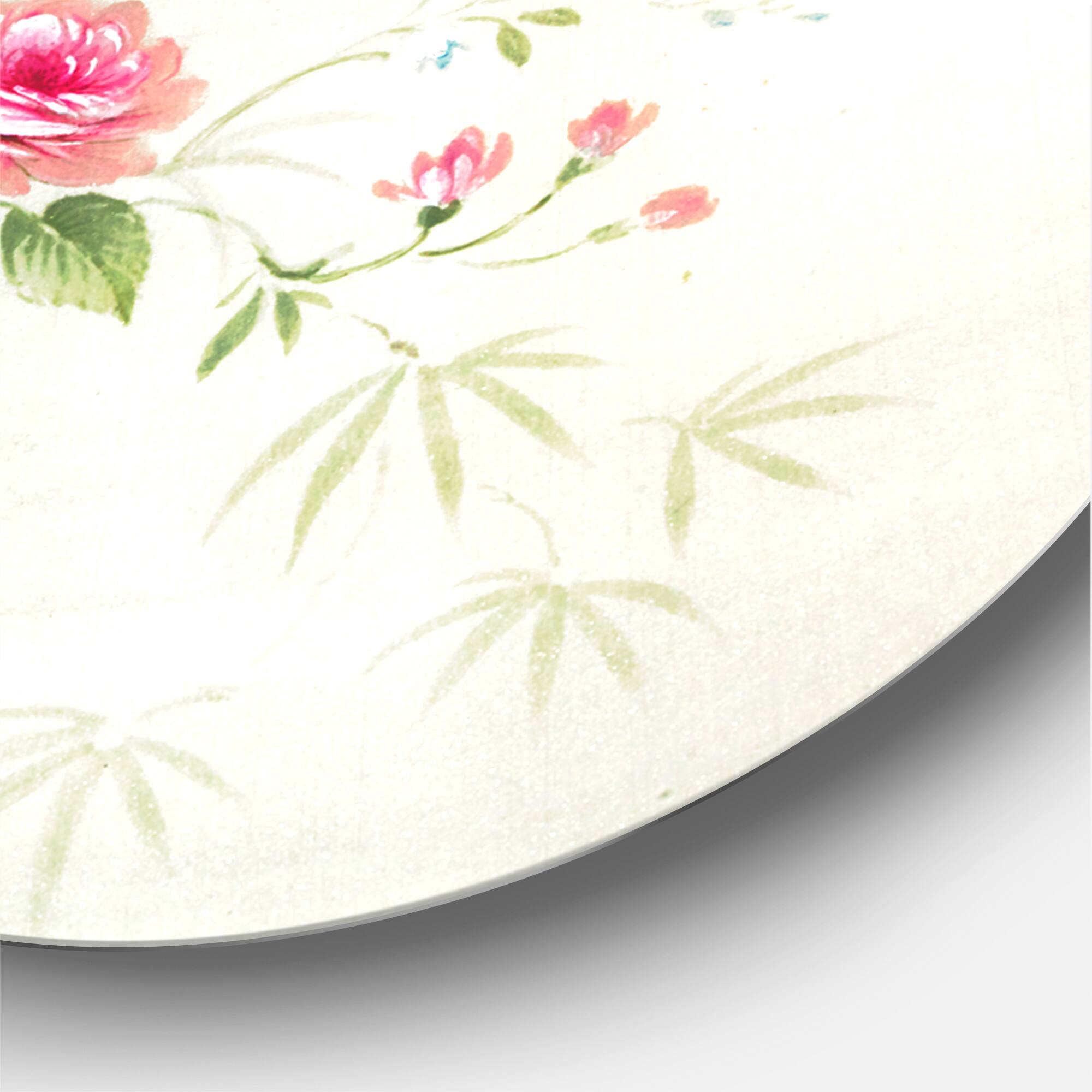 Designart - Retro Drawing of Flowers II