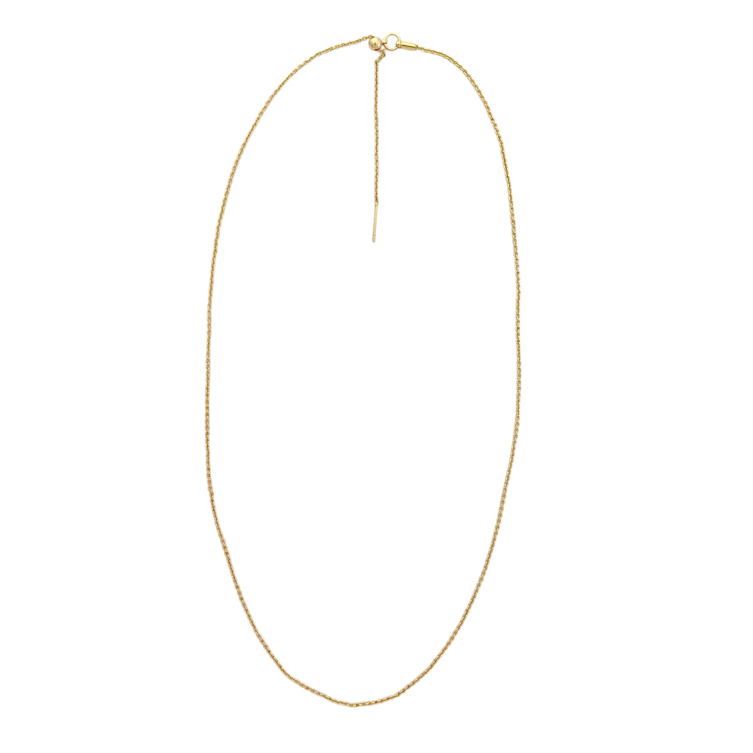 Charmed Bar 21" Gold Ball-Clasp Chain Necklace by Bead Landing™