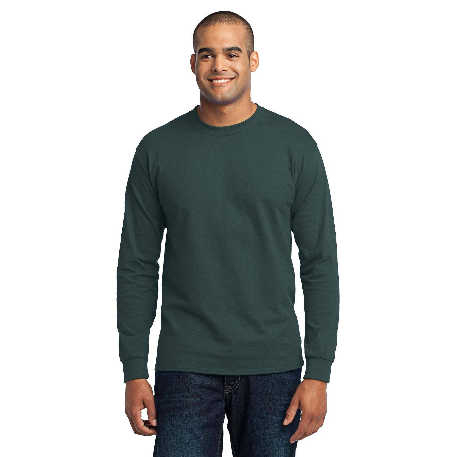 Port & Company® Long Sleeve Adult Core Blend T-Shirt