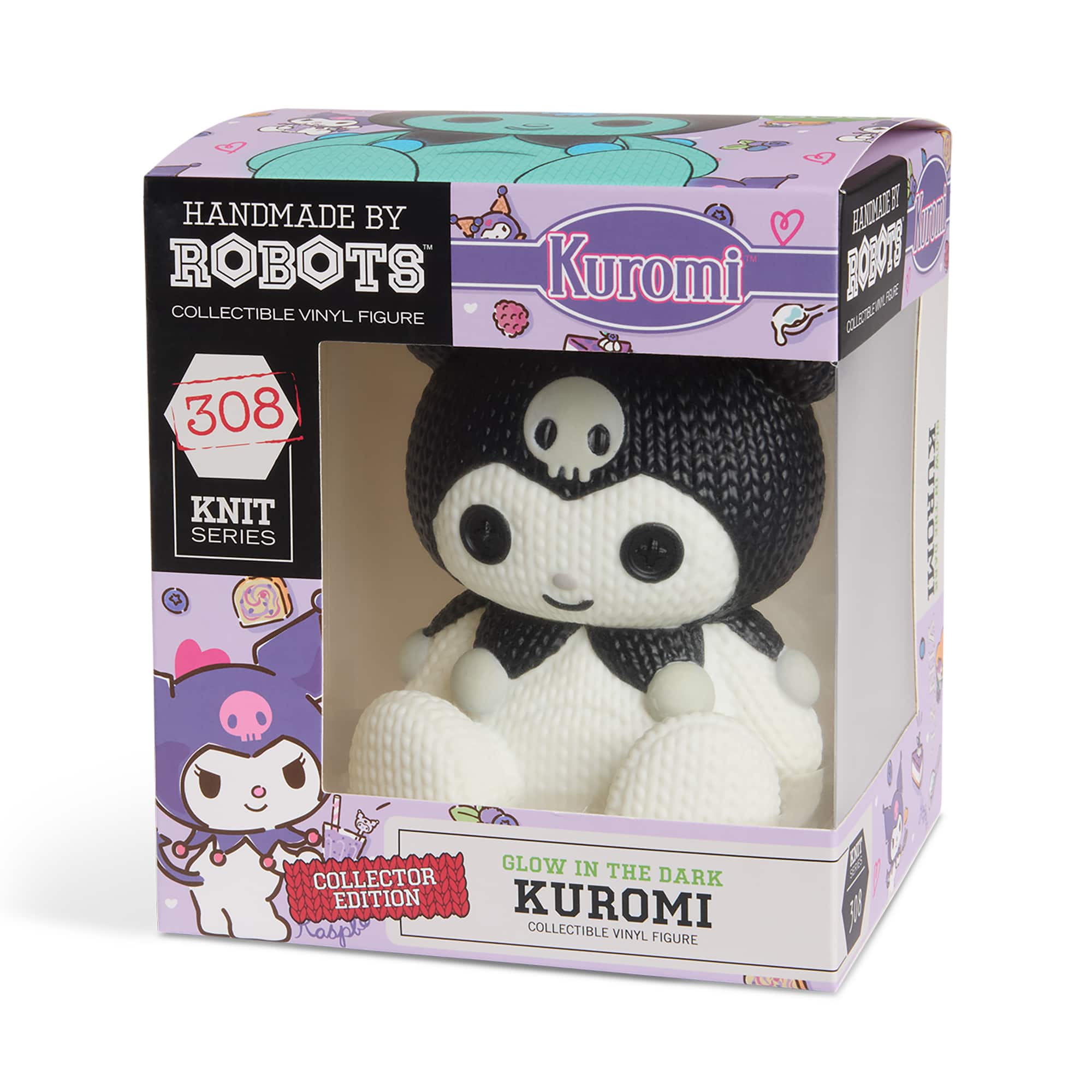 Handmade by Robots™ Hello Kitty® & Friends Kuromi Collectible Vinyl Figure