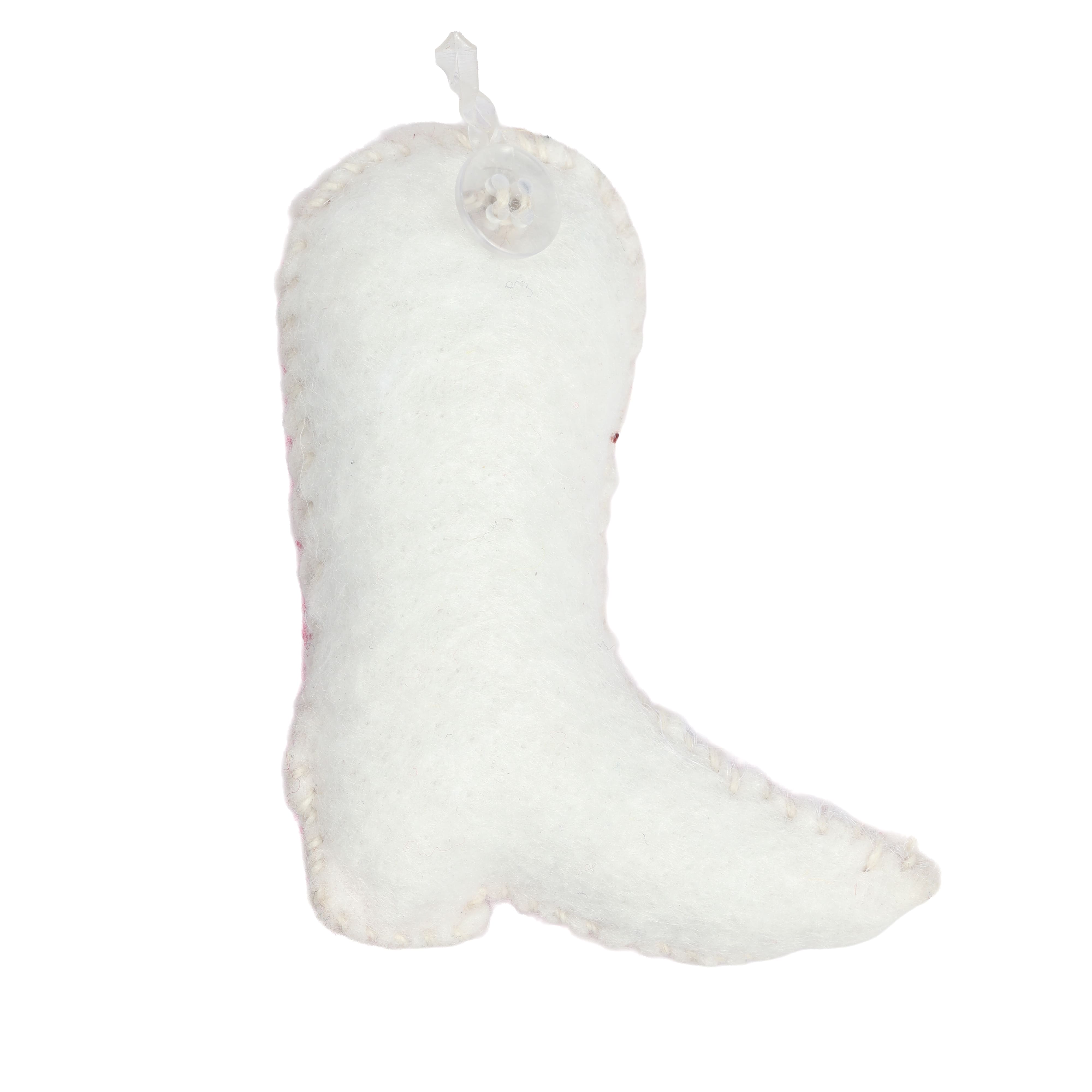 Pink Cowboy Boot Filled Patch Embellishment by Celebrate It™