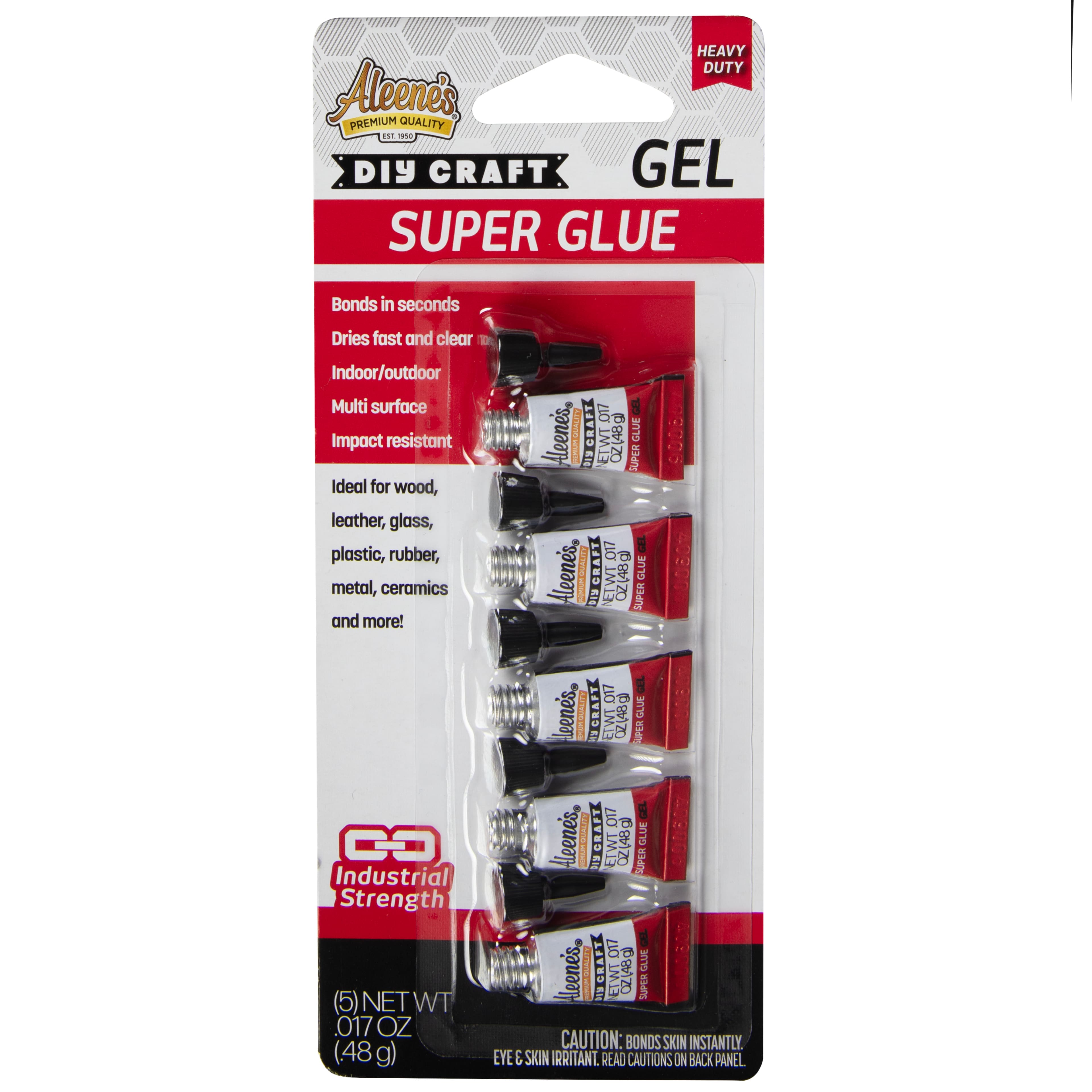 Aleene's® Heavy Duty DIY Craft Gel Super Glue, 5ct.