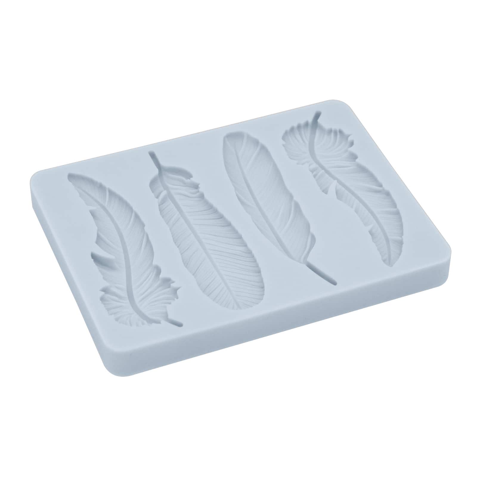 Feathers Silicone Fondant Mould by Makery®