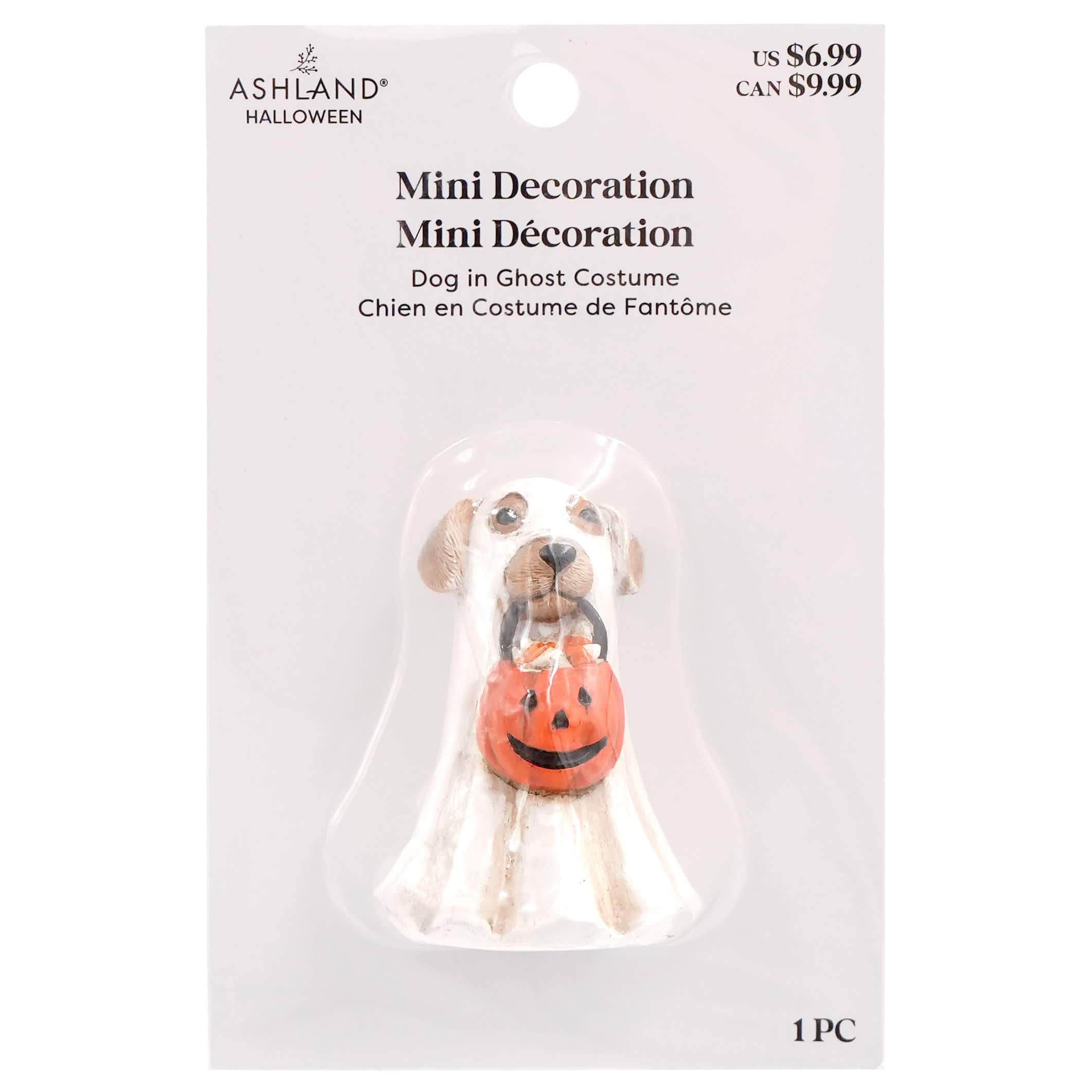 Mini Dog in Ghost Costume by Ashland®