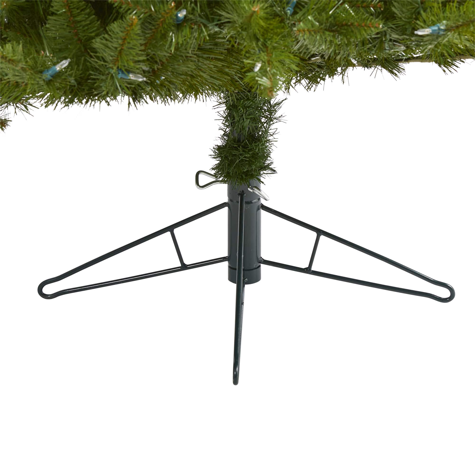 6.5ft. Pre-Lit Vermont Spruce Artificial Christmas Tree, Warm White LED Lights