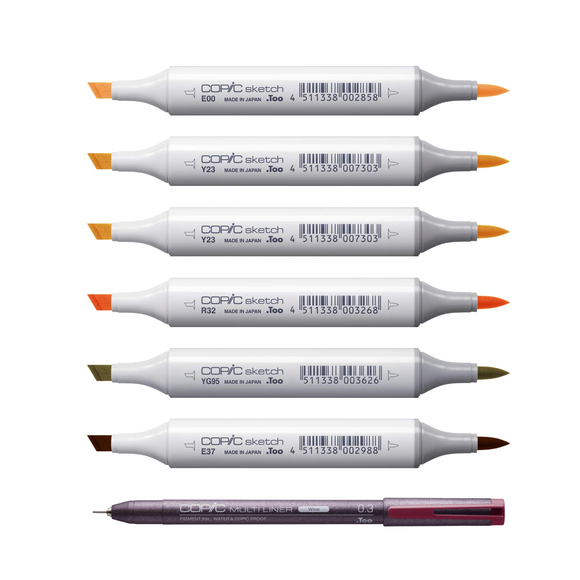 Copic® Sketch Manga Yumi Drawing Set