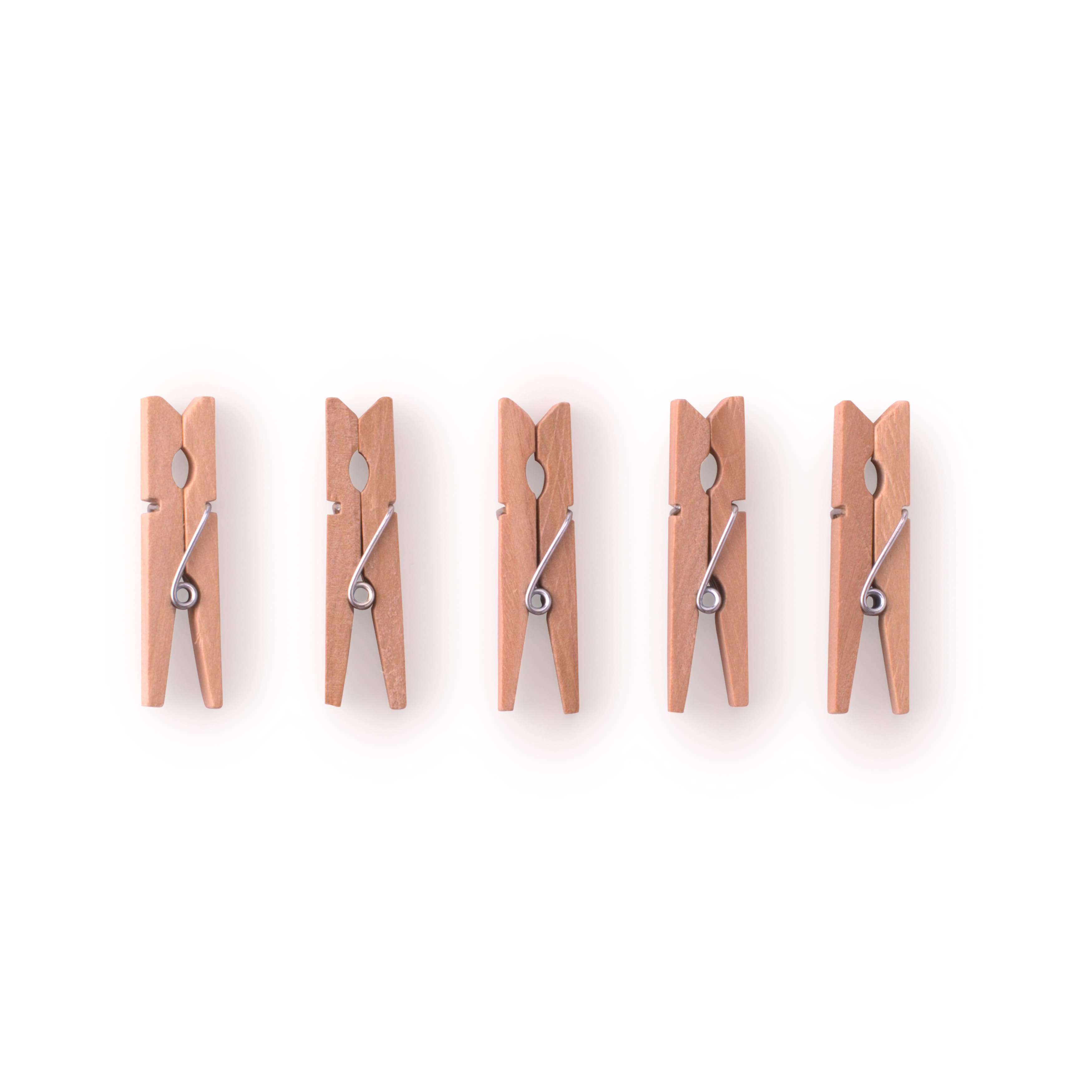 12 Packs: 18 ct. (216 total) Wood Clothespins by Creatology™
