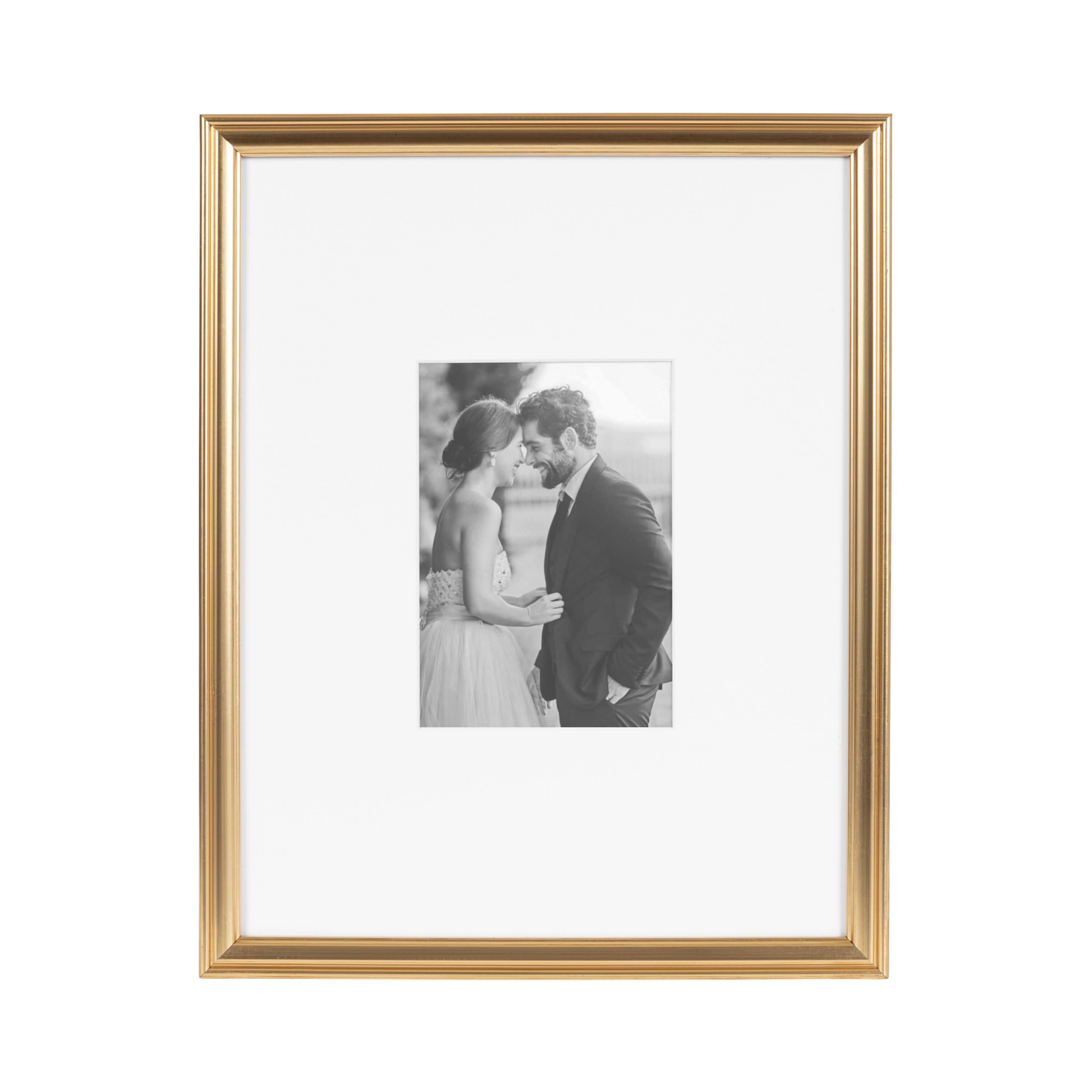 Kate and Laurel Adlynn 11" x 14" Photo Frames 5" x 7" with Mat, 3ct.