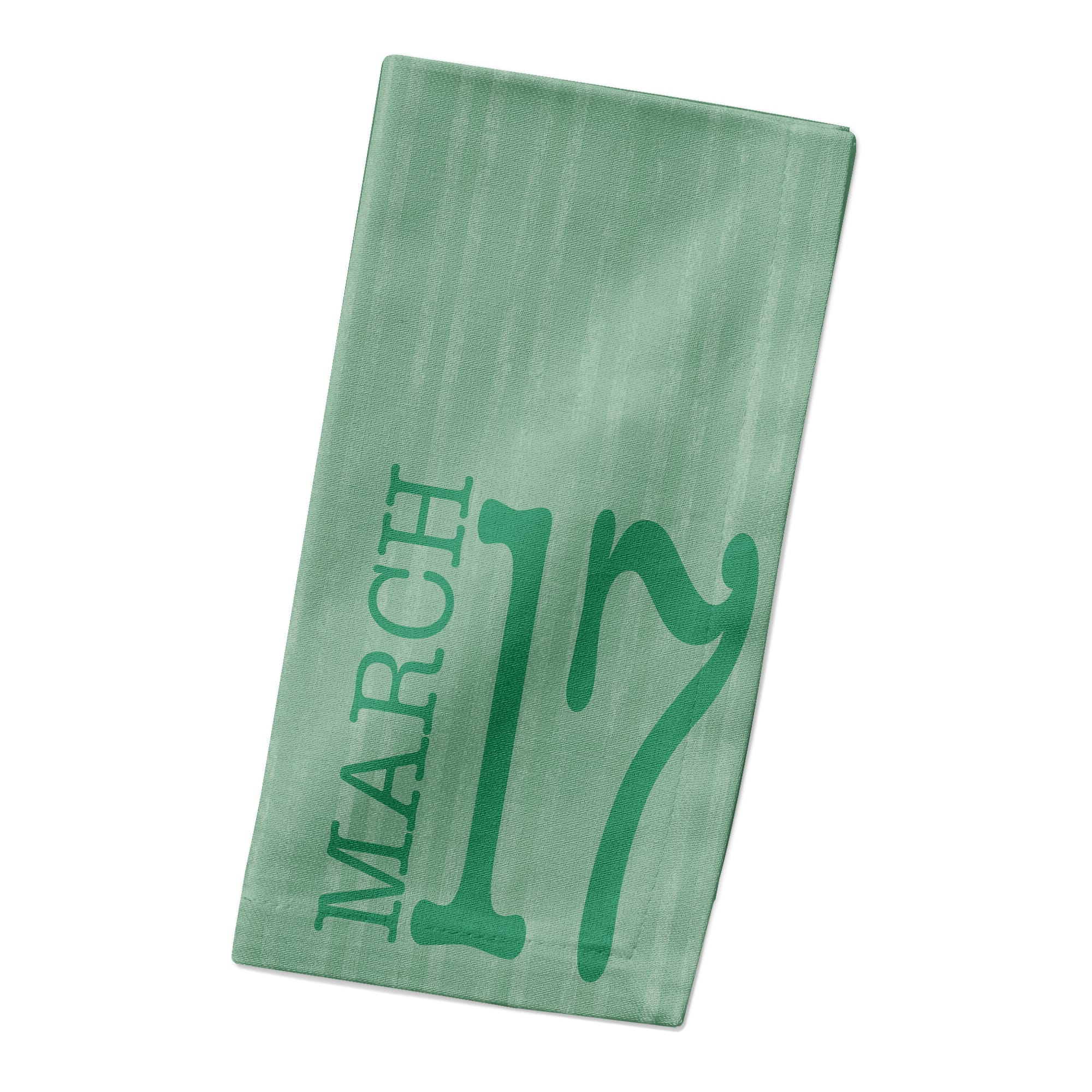 Large March Napkin 10" x 10" Cotton Twill Napkin