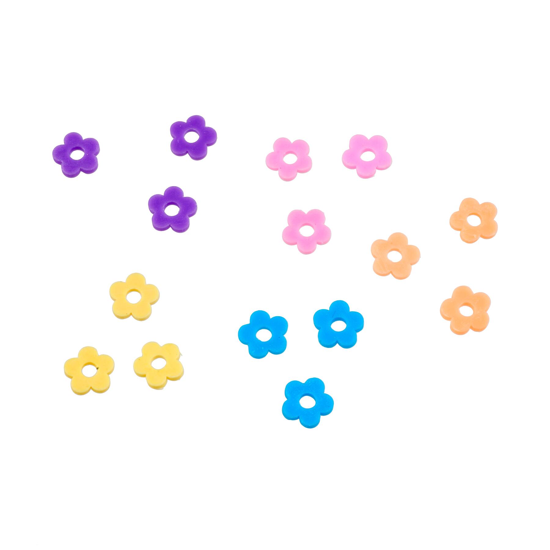 Pastel Flower Clay Bead Sample Pack by Creatology™