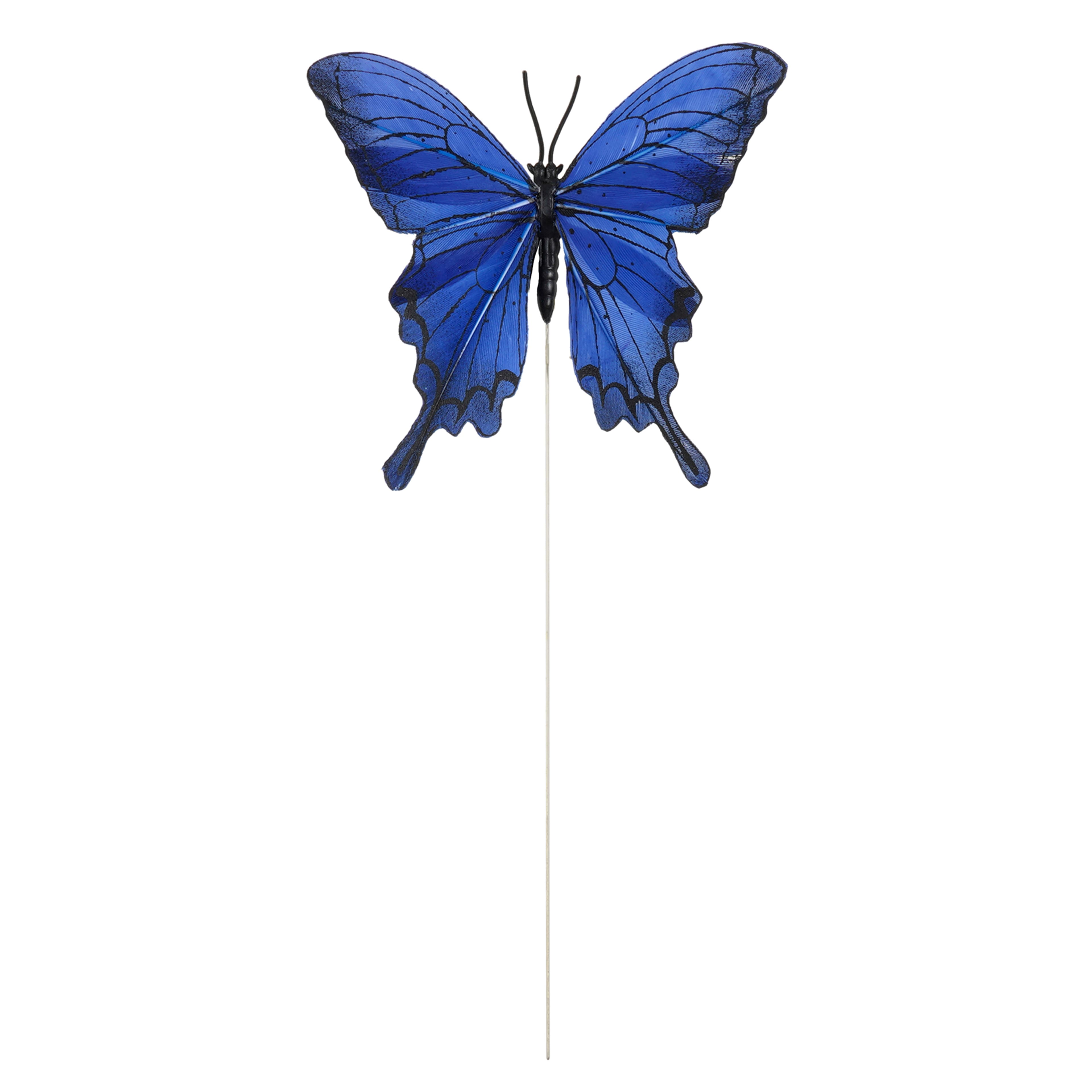 3.5" Blue Feather Butterflies, 6ct. by Ashland®