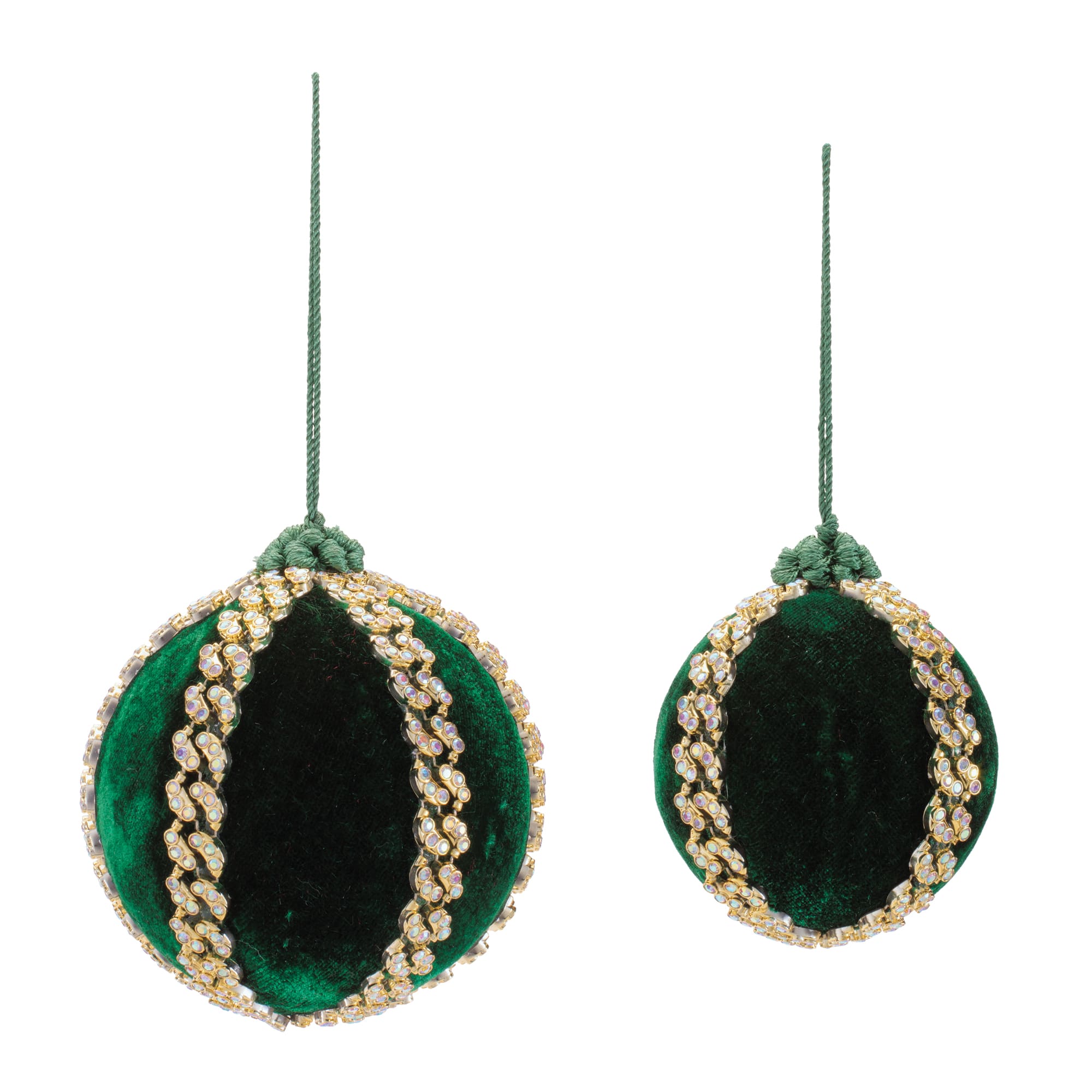 Melrose Shimmer Ball Ornaments Set