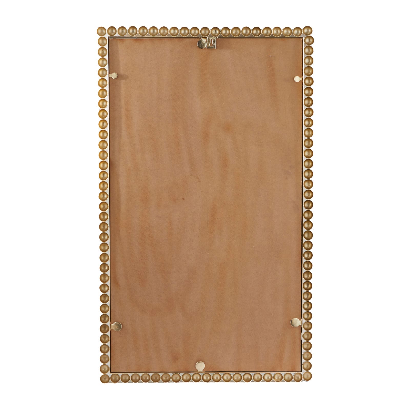 CosmoLiving by Cosmopolitan 40" Beaded Metal Wall Mirror