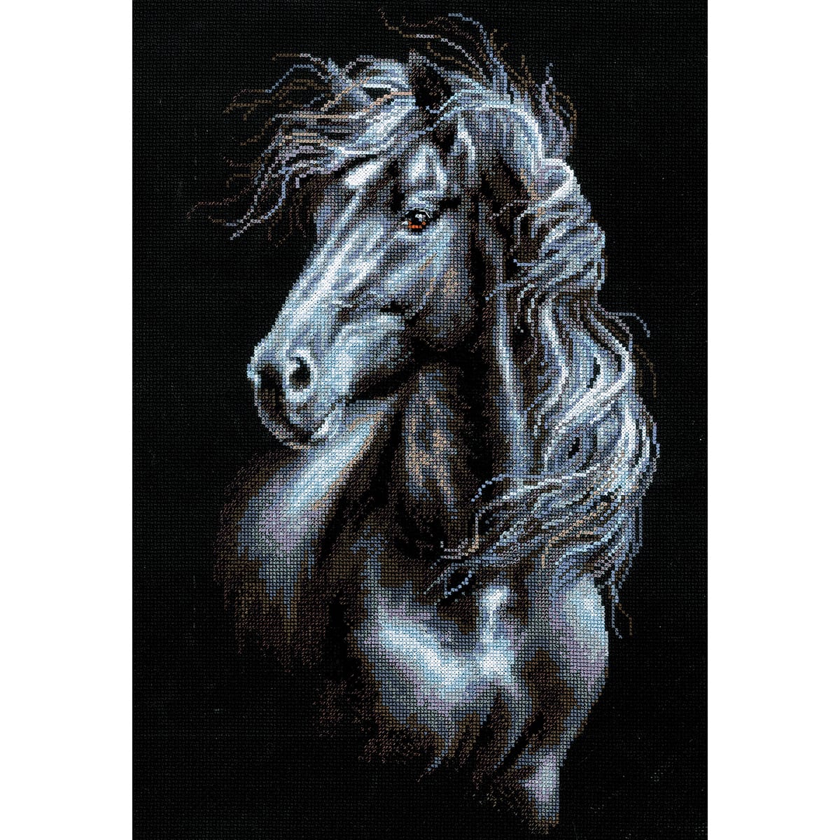 RIOLIS Breeze Through Mane Counted Cross Stitch Kit