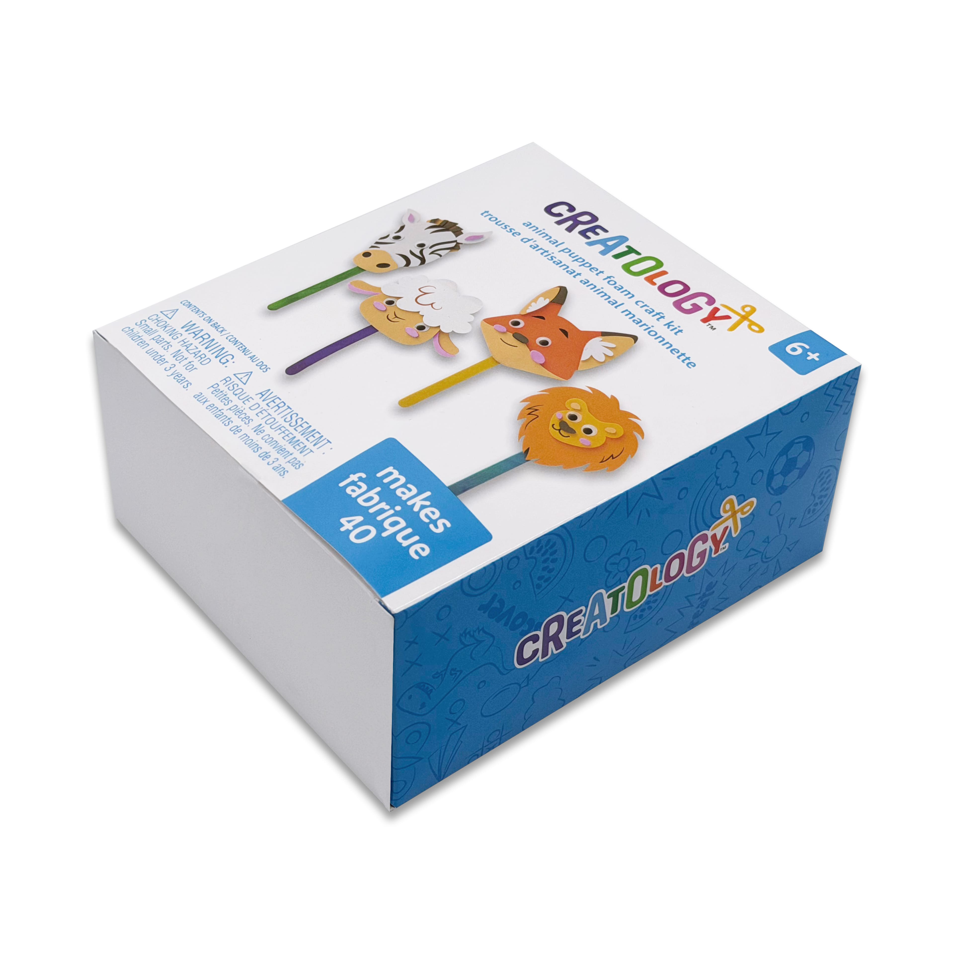 Animal Puppet Foam Craft Kit by Creatology™