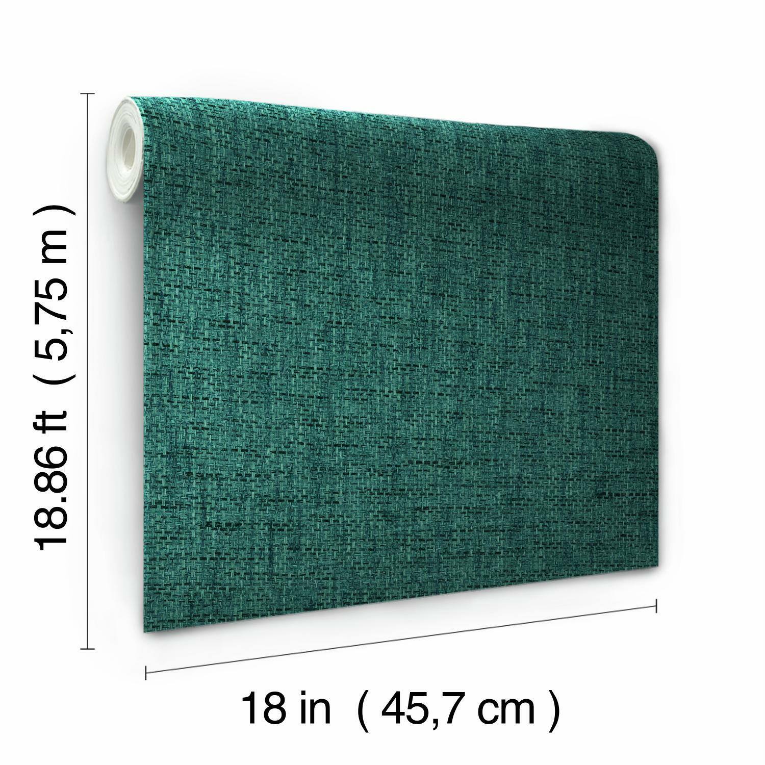 RoomMates Faux Grasscloth Weave Peel & Stick Wallpaper