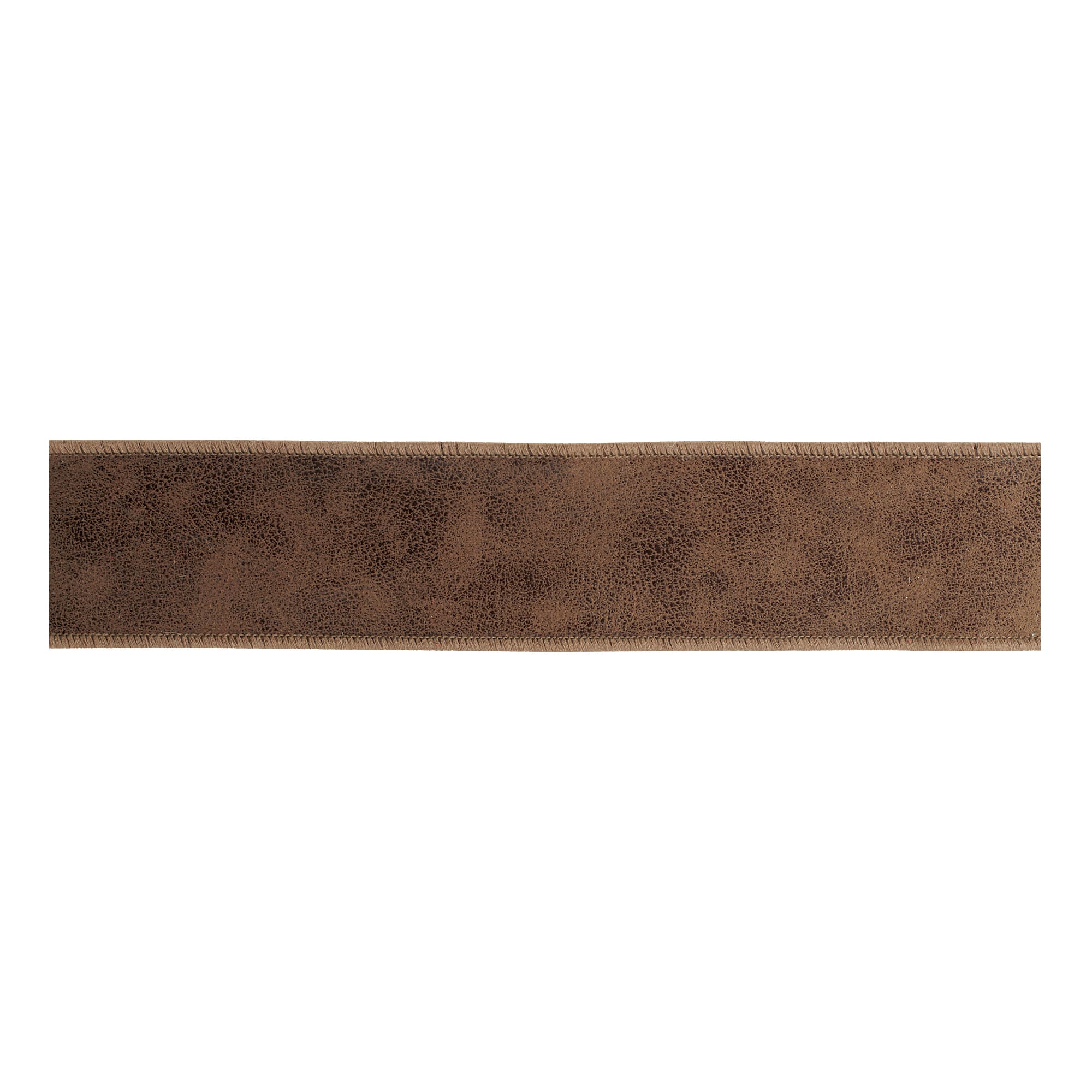 Melrose 2.5" x 5yd. Distressed Faux Leather Wired Ribbon