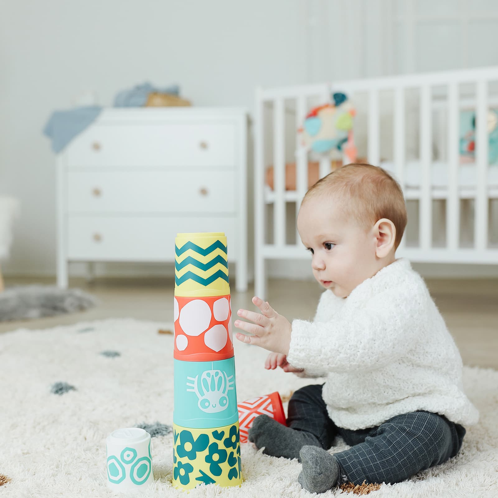 Miniland Feel to Learn Stacking Cup Set 