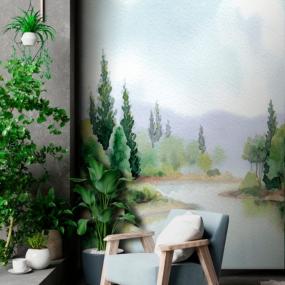 Designs Direct Serene River Wall Mural