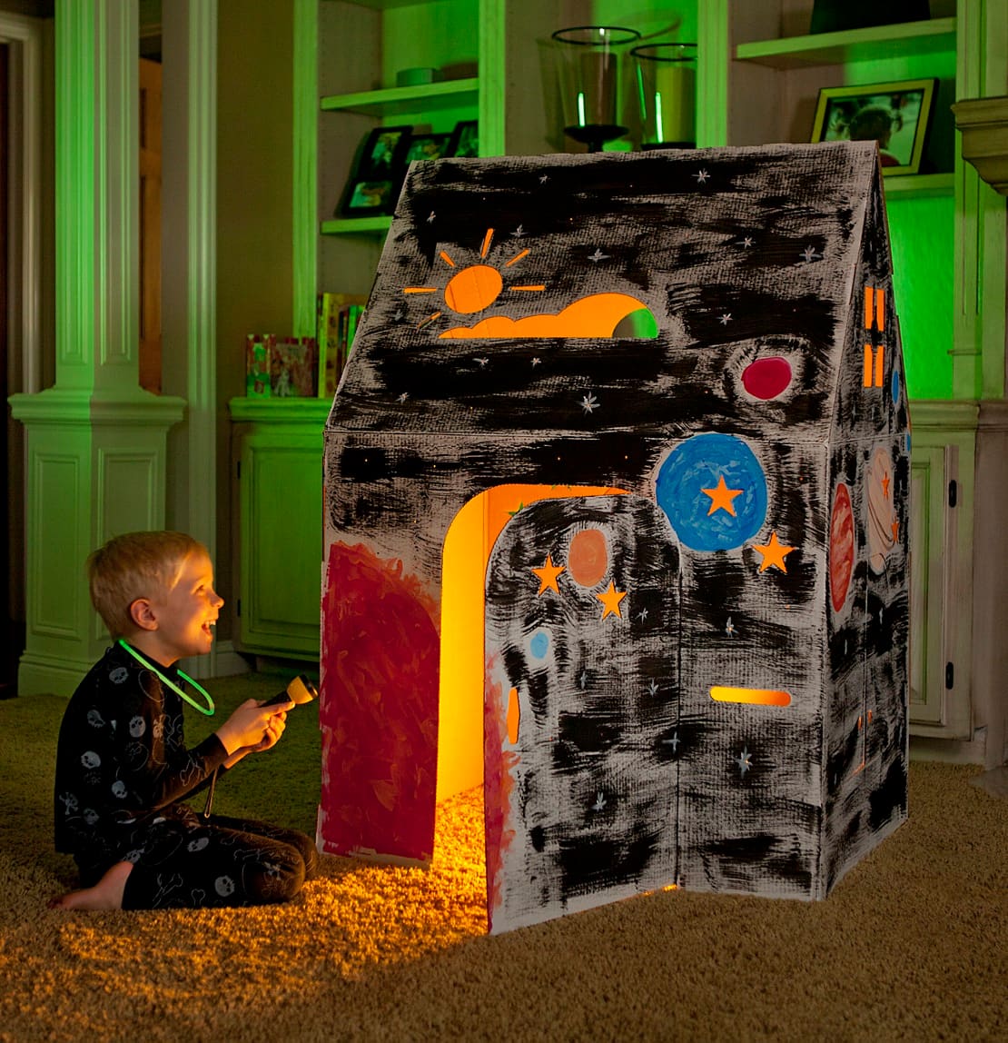 Easy Playhouse Classic Cardboard Playhouse