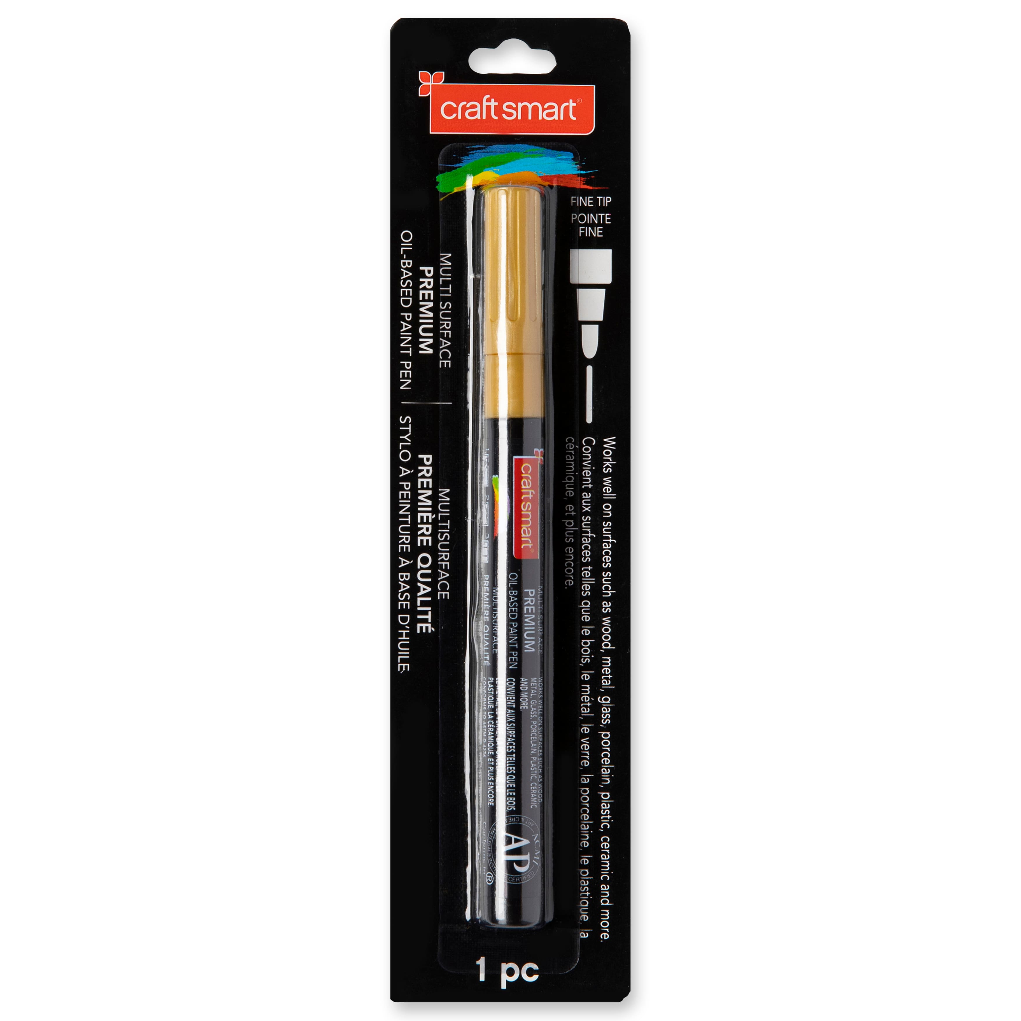 Multi-Surface Fine Tip Premium Paint Pen by Craft Smart®
